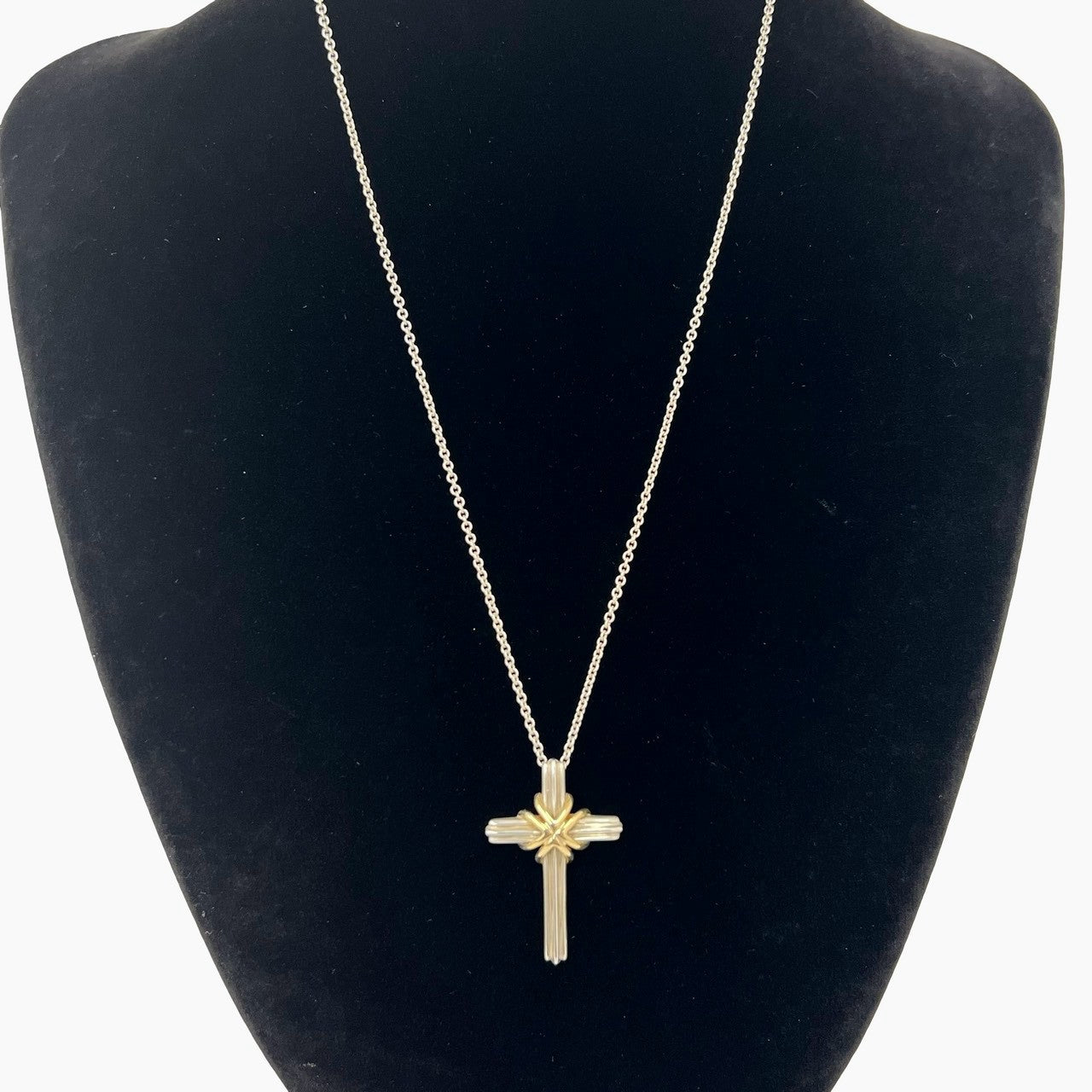 Tiffany & Co. シグネチャー クロス ネックレス TIFFANY&Co. ティファニー (Vintage) シグネチャー クロス ネックレス