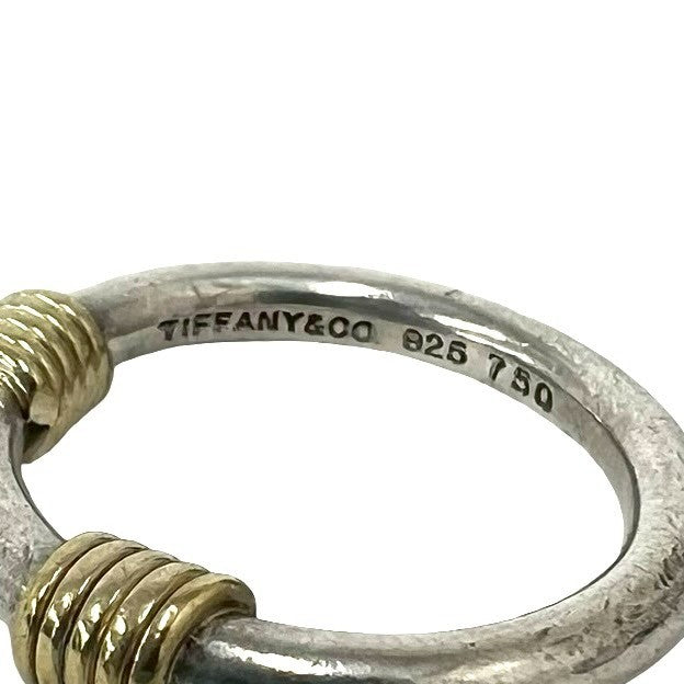 Rings Tiffany Band With 2 Wire Ring