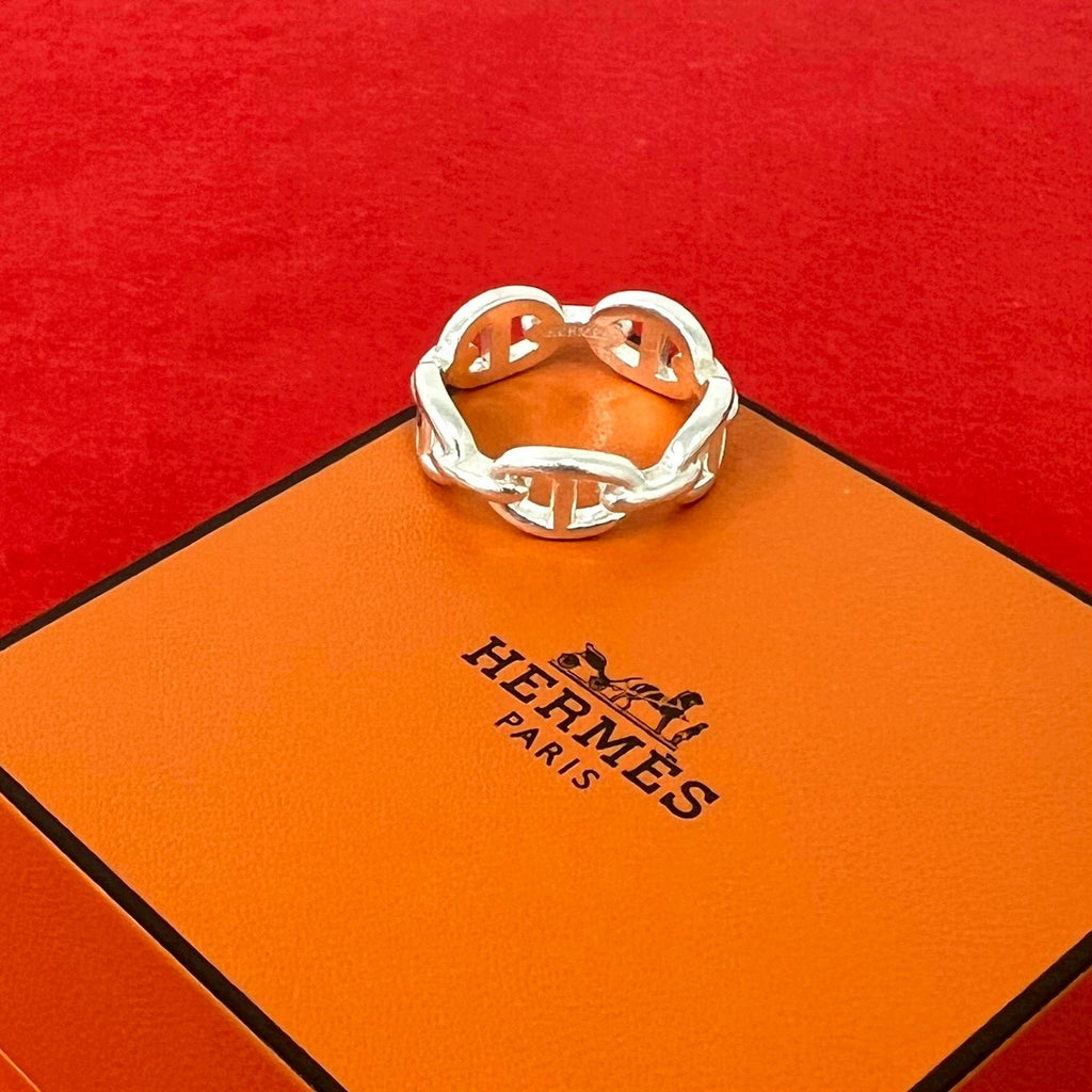 HERMES エルメス アンシェネ リング 指輪 – Trip