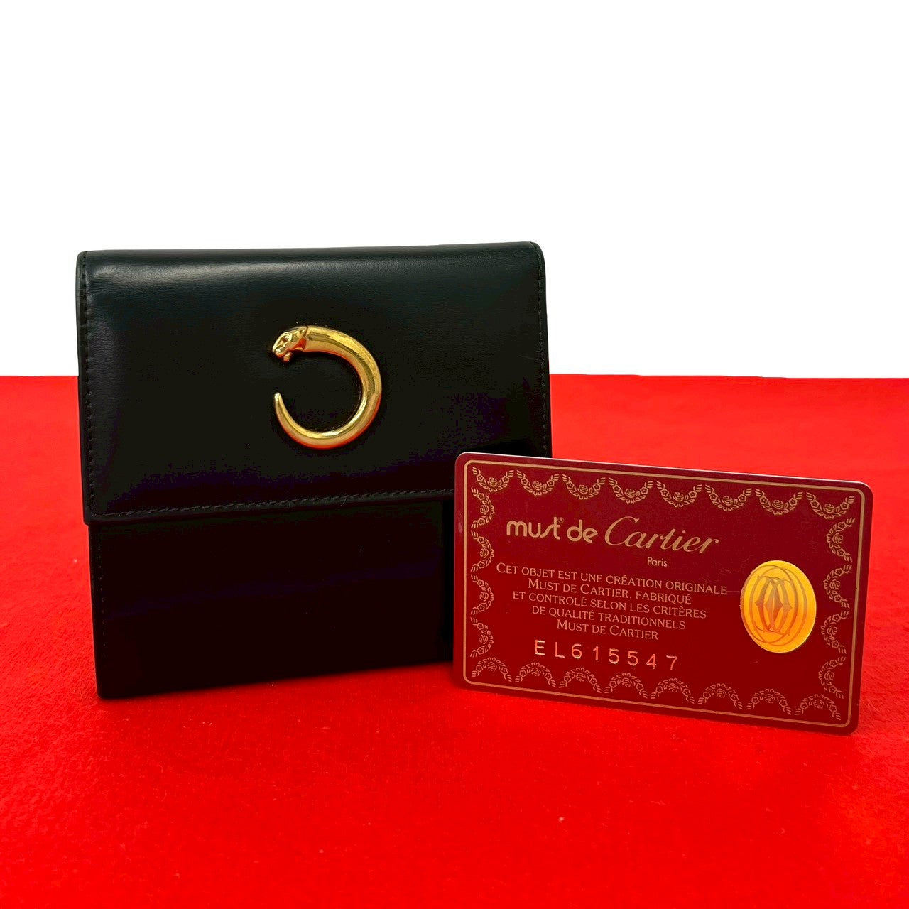 CARTIER カルティエ (Vintage) 三つ折り財布 – Trip