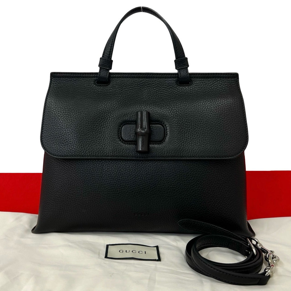 GUCCI ブラックリード 箱・保存袋付き GUCCI グッチ デイリー ショルダーバッグ – Trip