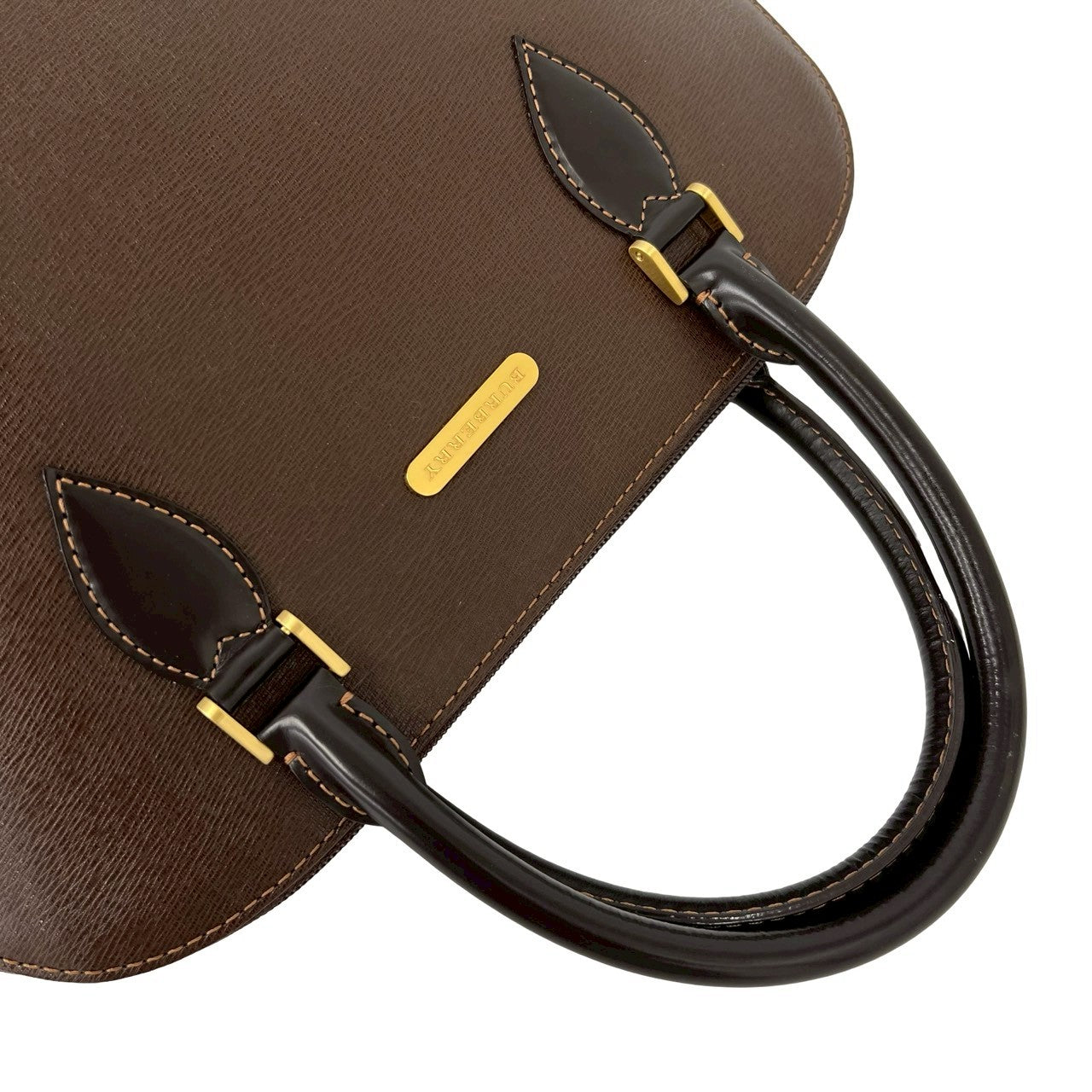 BURBERRY バーバリー 保管品 ハンドバッグ ビジネスバッグ ブラウン BURBERRY バーバリー ハンドバッグ – Trip
