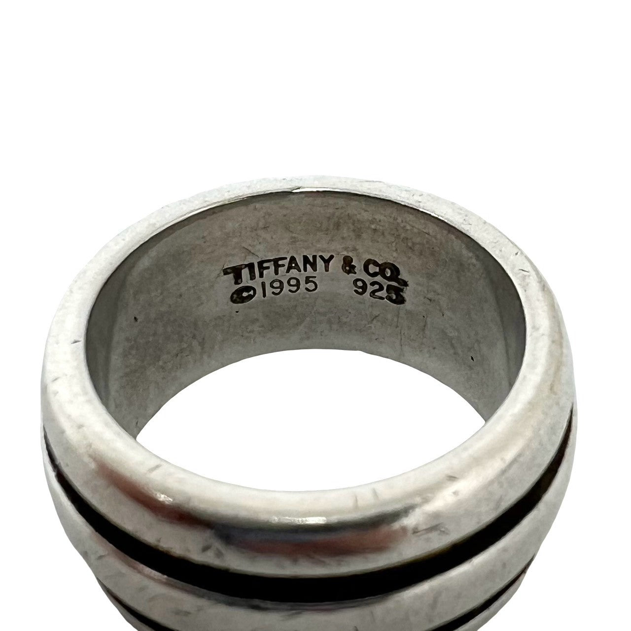 p*a様 ティファニー　グルーブド　ダブルライン　リング　シルバー　指輪　廃盤 TIFFANY&Co. ティファニー (Vintage) グルーブド ダブルライン リング