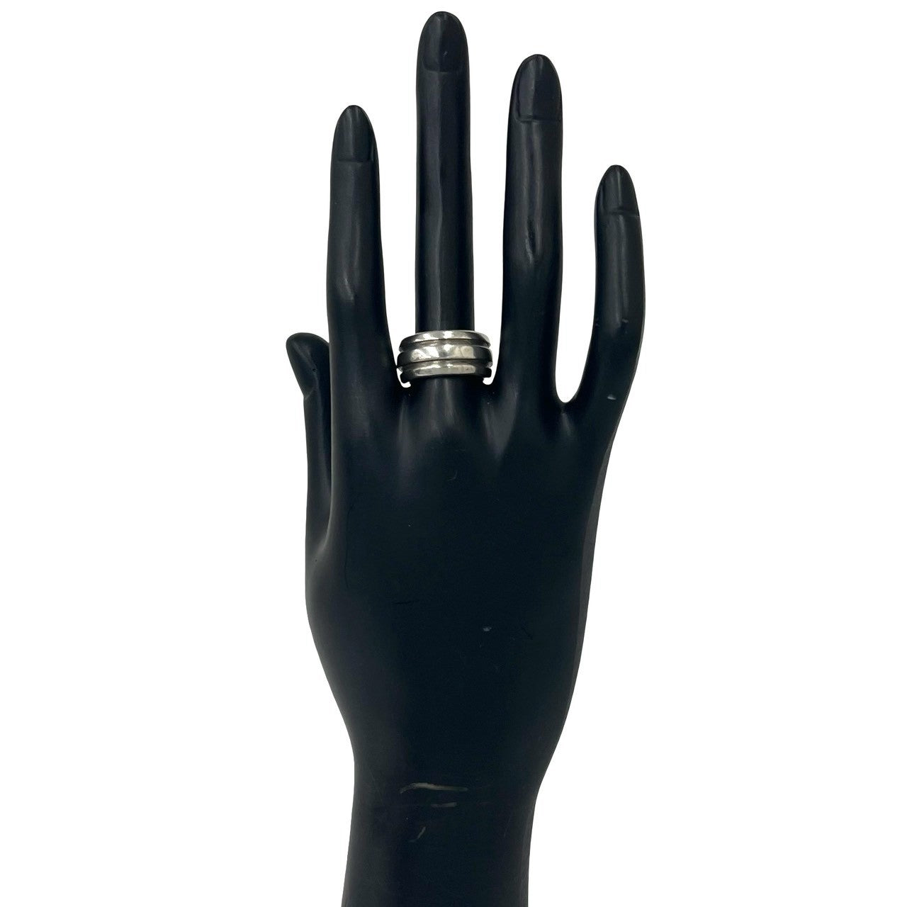 TIFFANY&Co. ティファニー (Vintage) グルーブド ダブルライン リング