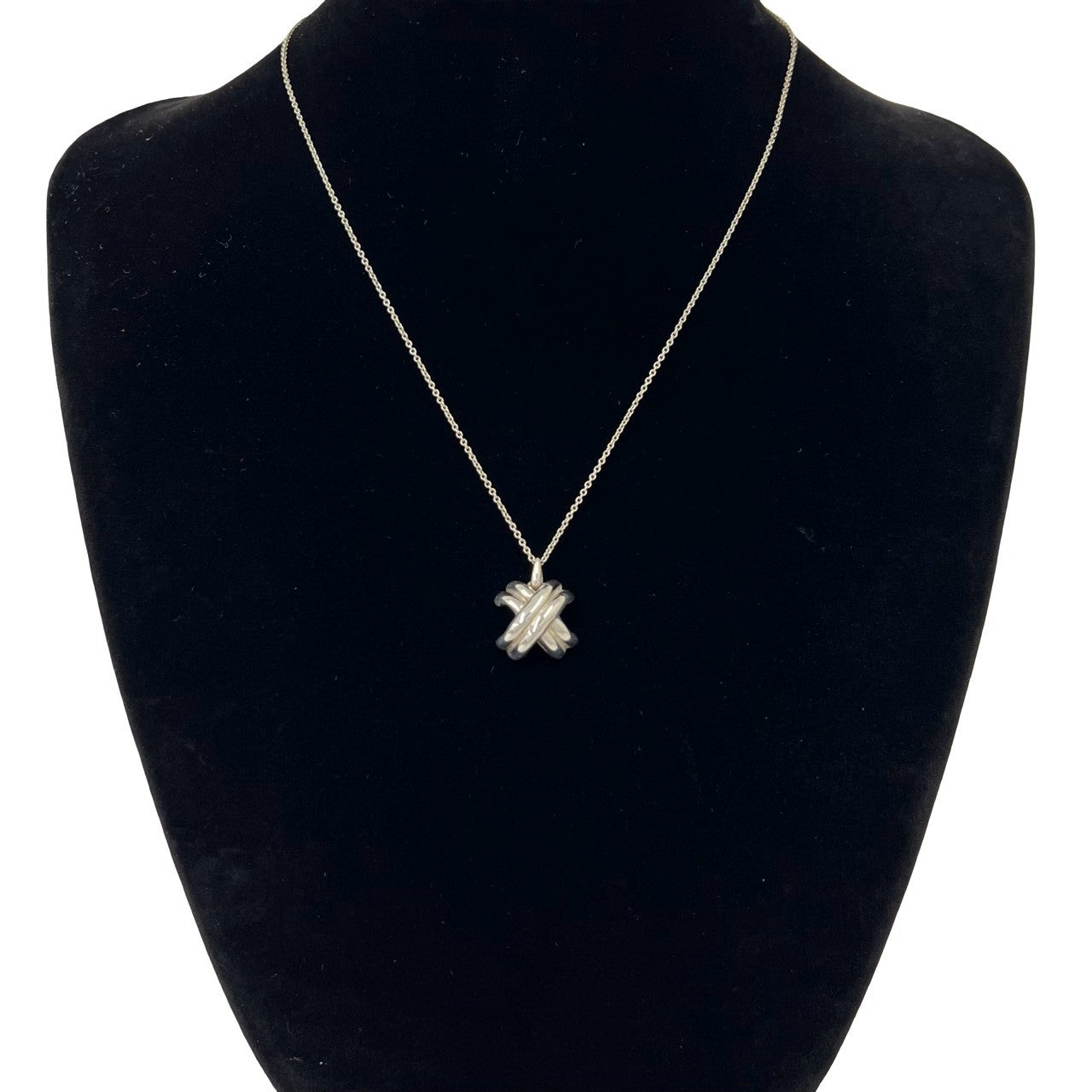 TIFFANY&Co. ティファニー (Vintage) シグネチャー クロス ネックレス