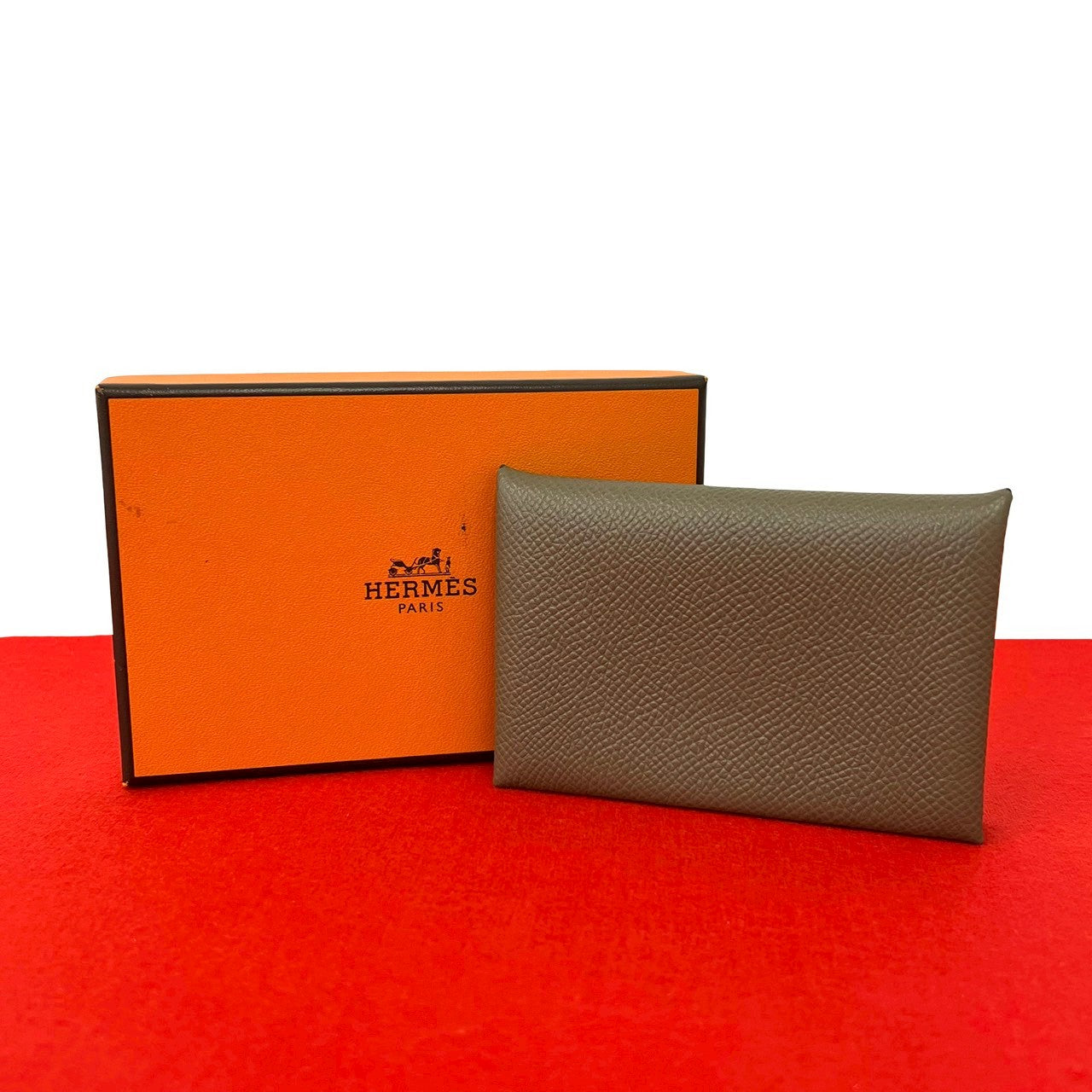 HERMES エルメス カルヴィ カードケース ヴォーエプソン – Trip