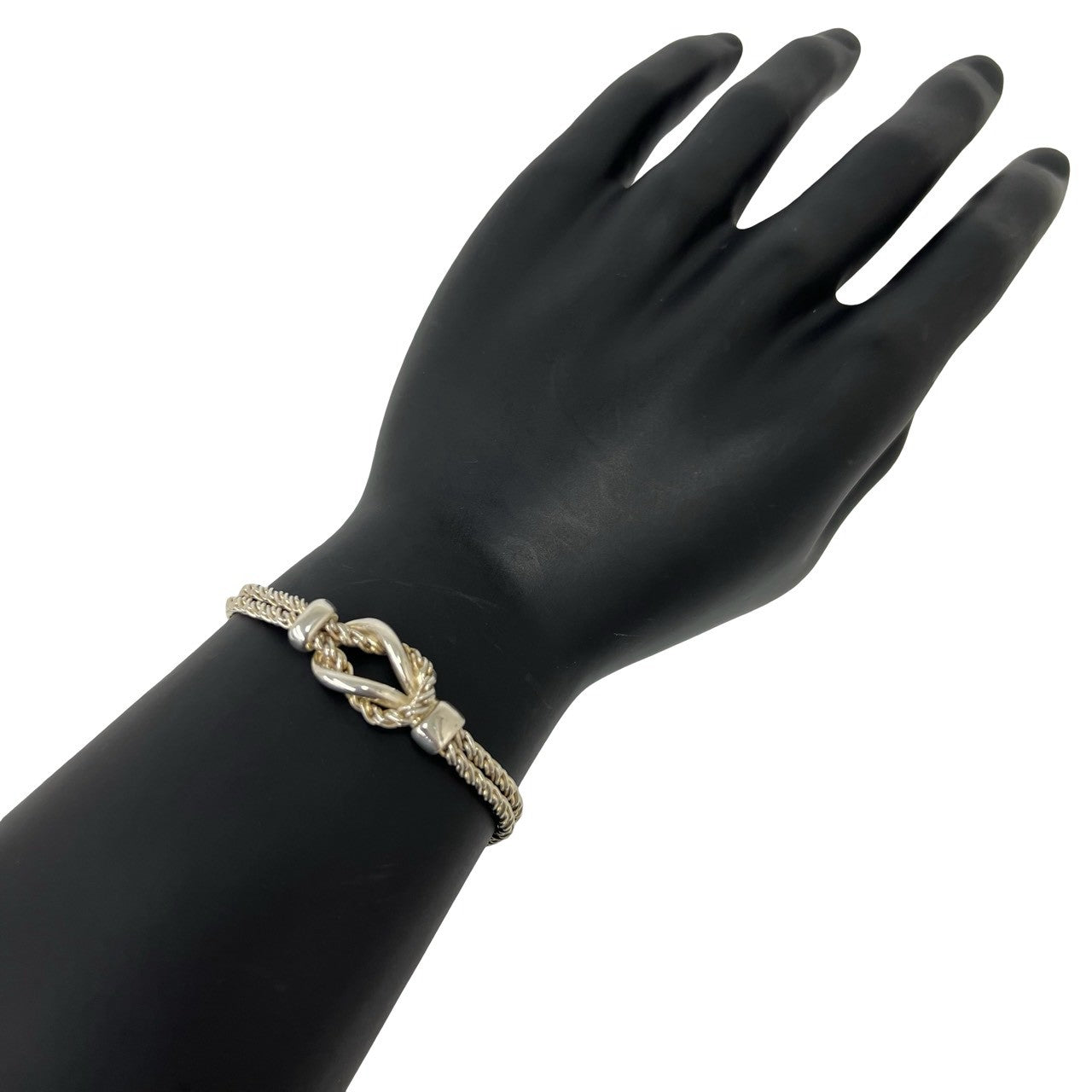 Tiffany&Co.ティファニー ダブルロープ センターノット ブレスレット TIFFANY&Co. ティファニー (Vintage) センターノット ダブルロープ