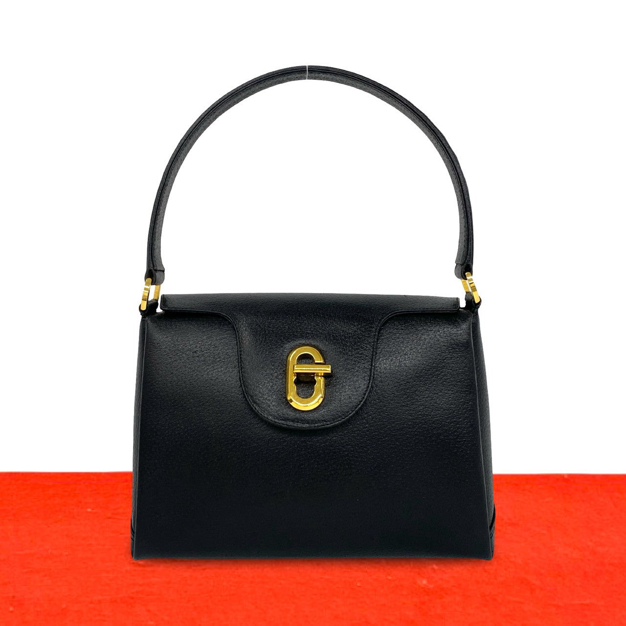 ✨GUCCI✨グッチ✨GG柄✨ブラック✨ヴィンテージ✨ハンドバッグ✨ GUCCI グッチ (Vintage) ハンドバッグ – Trip