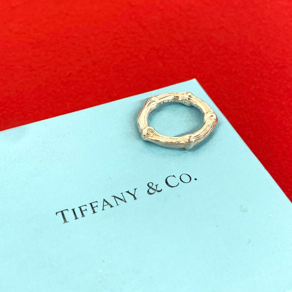 TIFFANY&Co. ティファニー (Vintage) バンブー リング 指輪 9号 – Trip