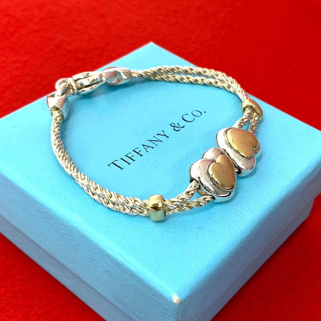 TIFFANY&Co. ティファニー (Vintage) ダブルロープ ハート