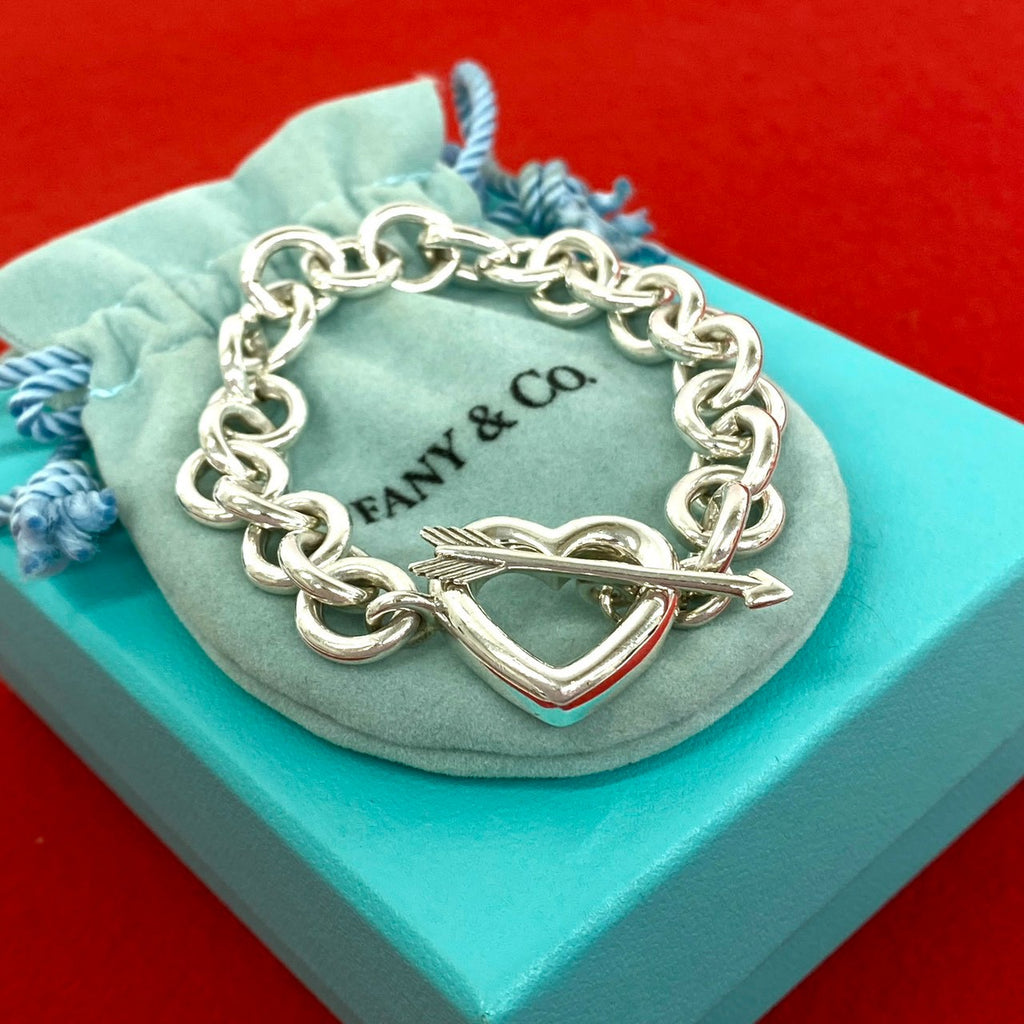 TIFFANY&Co. ティファニー (Vintage) ハート＆アロー ブレスレット – Trip