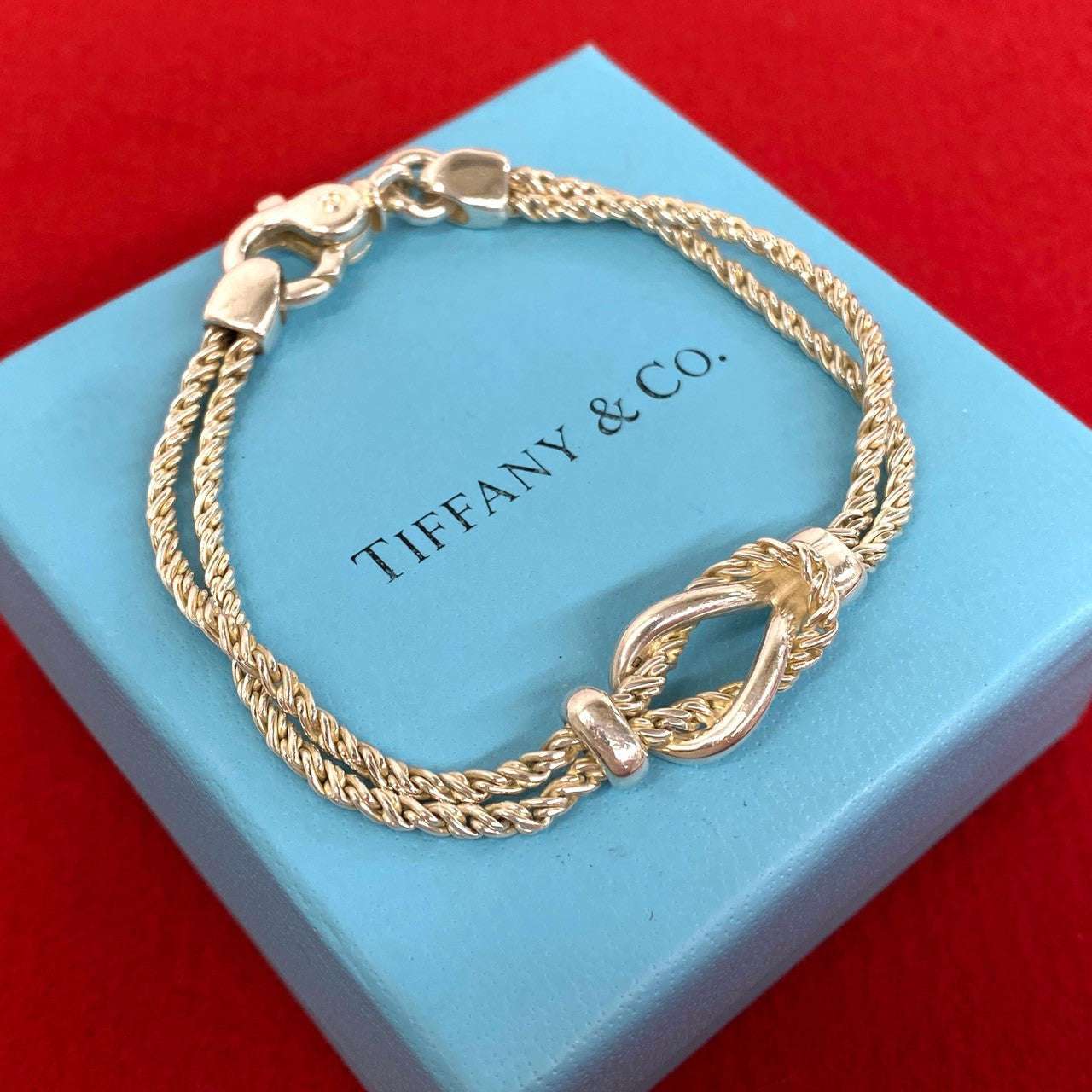 TIFFANY&Co. ティファニー (Vintage) ダブルロープ センターノット
