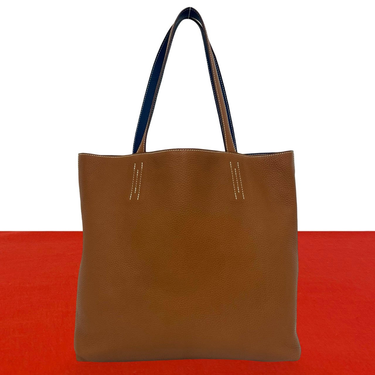 HERMES エルメス ドゥブルセンス 45 トートバッグ トリヨンクレマンス