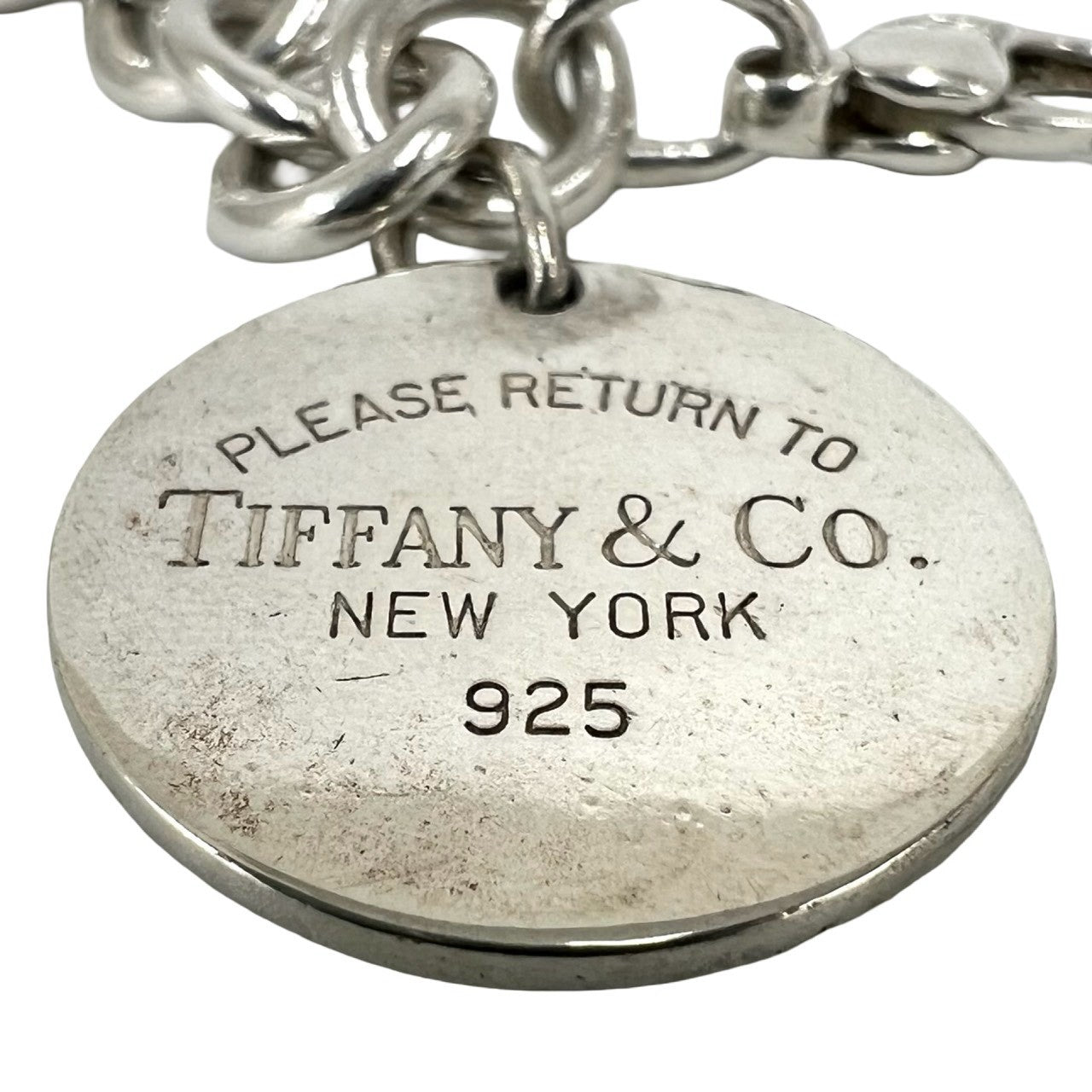 【美品】ティファニー リターントゥ ラウンドタグ ブレスレット　シルバー925 TIFFANY&Co. ティファニー リターントゥ ラウンドタグ ブレスレット – Trip