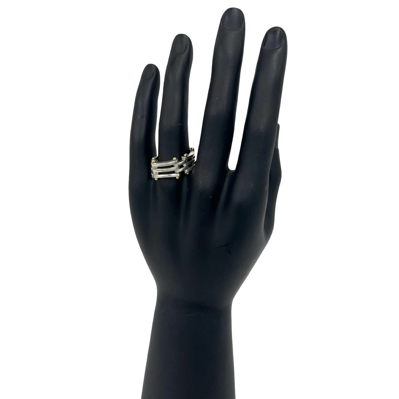 TIFFANY&Co. ティファニー (Vintage) ゲート リング 925 K18 750 指輪