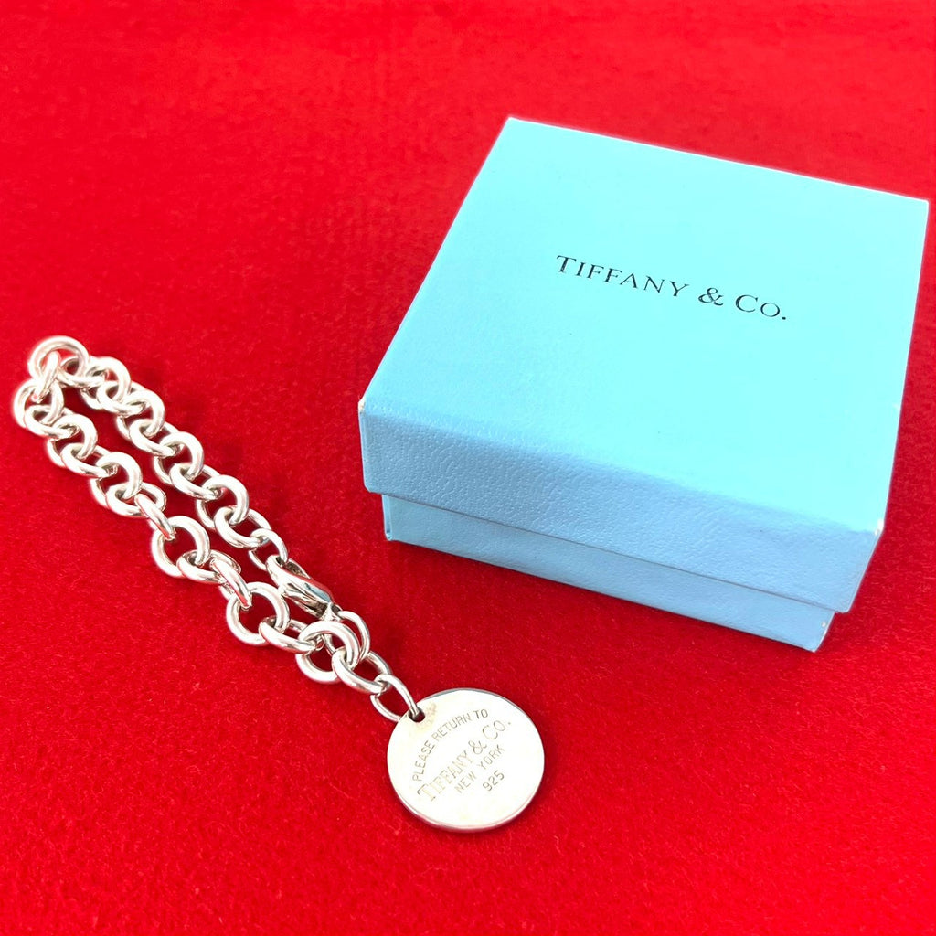 ティファニー　リターントゥ　ラウンドタグ　ブレスレット TIFFANY&Co. ティファニー リターントゥ ラウンドタグ ブレスレット – Trip