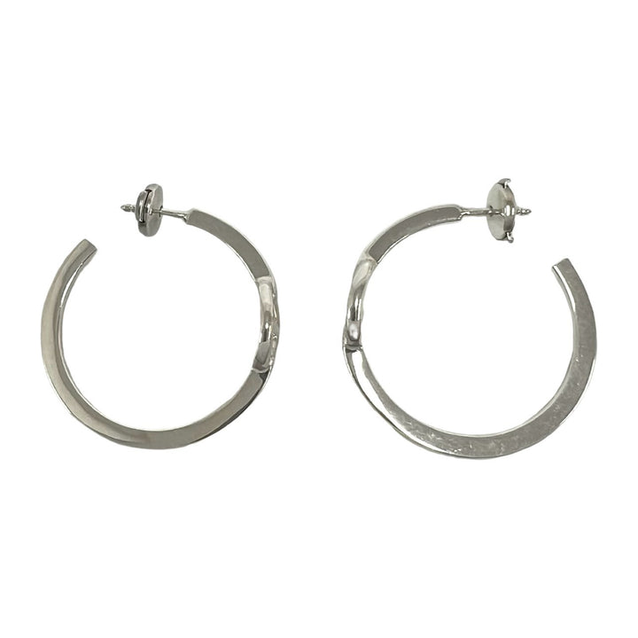 ピアス エルメス シェーヌダンクル フープピアス