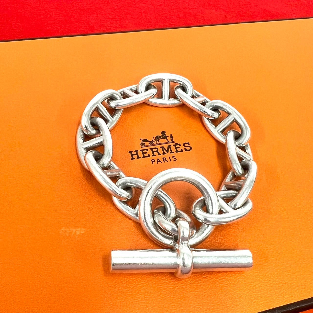 HERMES エルメス (Vintage) シェーヌダンクル TGM マルジェラ期
