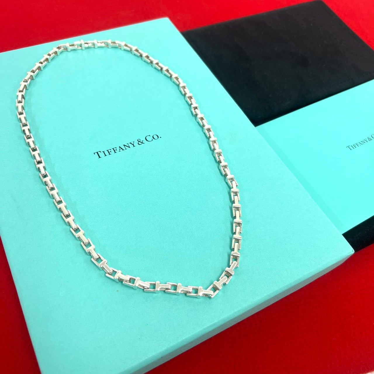 TIFFANY&Co. ティファニー Tナロー チェーン ネックレス – Trip