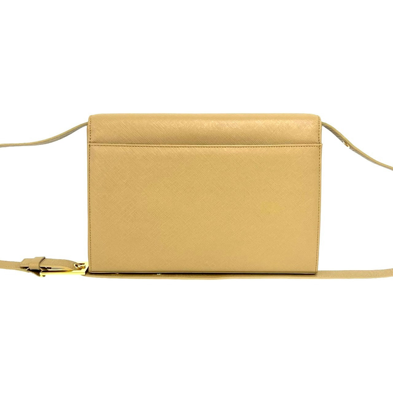【新品未使用】イヴ・サンローラン　 ショルダーバック　ゴールド YVES SAINT LAURENT イヴ・サンローラン (Vintage) ショルダーバッグ