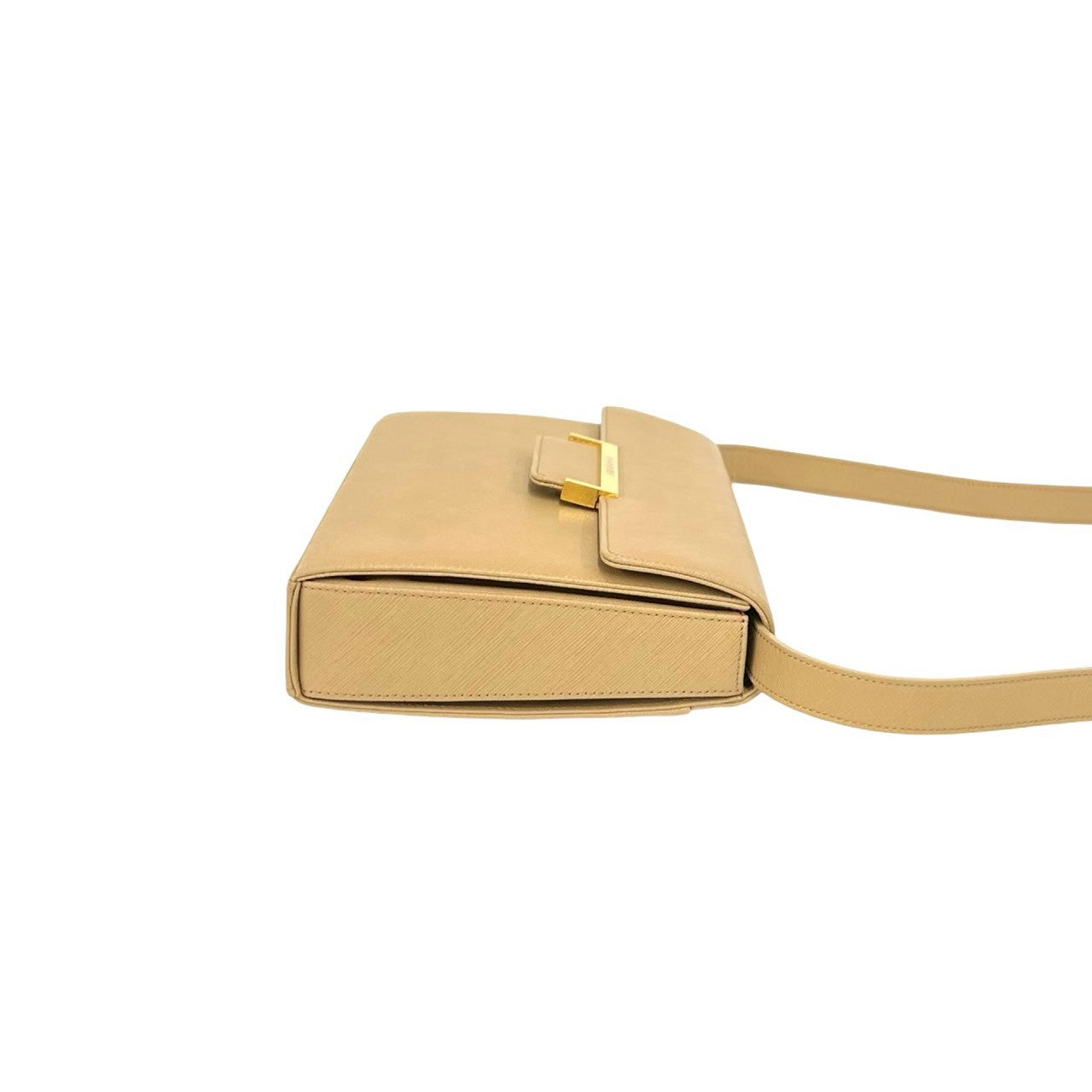 【新品未使用】イヴ・サンローラン　 ショルダーバック　ゴールド YVES SAINT LAURENT イヴ・サンローラン (Vintage) ショルダーバッグ
