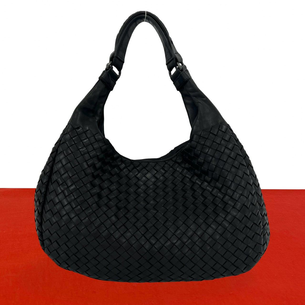 美品☆　ボッテガヴェネタ　カンパーナ　オールレザー　トートバッグ　ホーボー BOTTEGA VENETA ボッテガヴェネタ (Vintage) カンパーナ トートバッグ