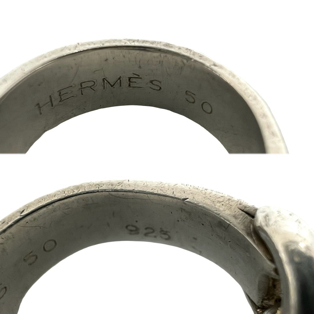 HERMES エルメス (Vintage) モンテヴィデオ リング 指輪 925 K18 750YG
