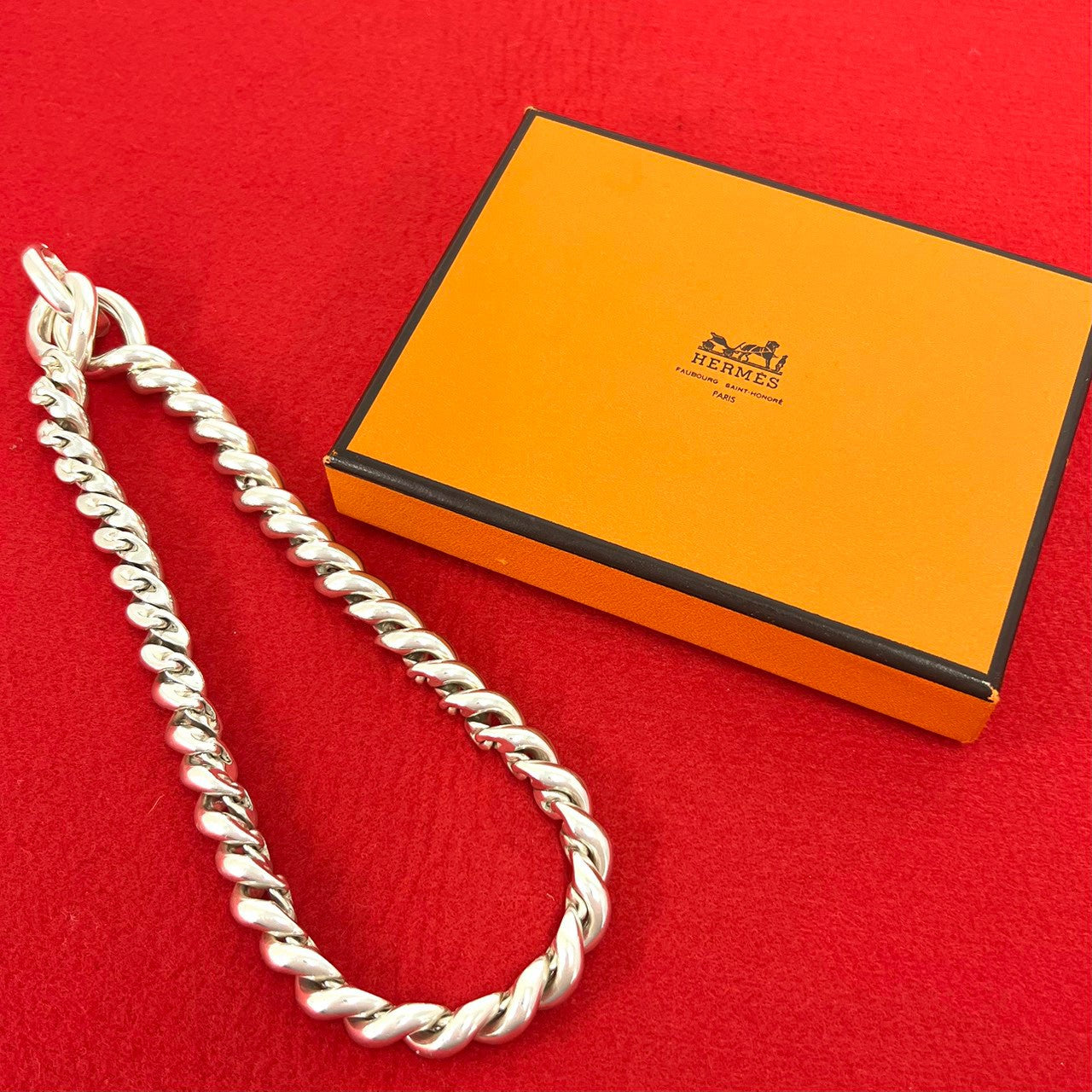 HERMES エルメス (Vintage) トルサード MM ネックレス – Trip
