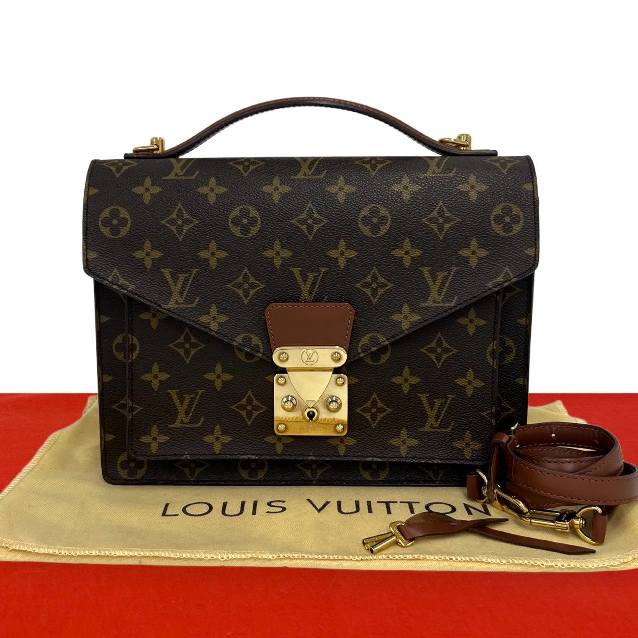 LOUIS VUITTON ルイヴィトン (Vintage) モンソー ショルダーバッグ – Trip