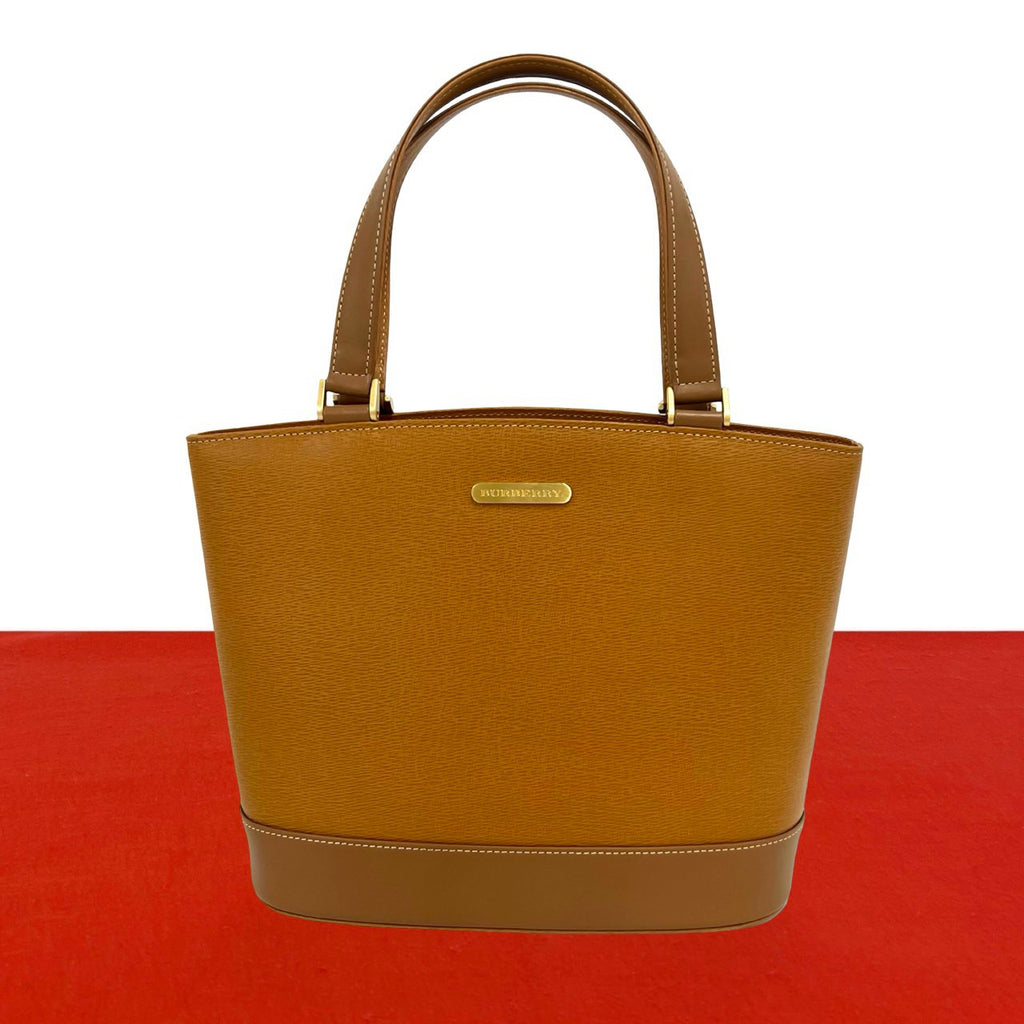 【超美品】バーバリー　トートバッグ BURBERRY バーバリー (Vintage) トートバッグ – Trip