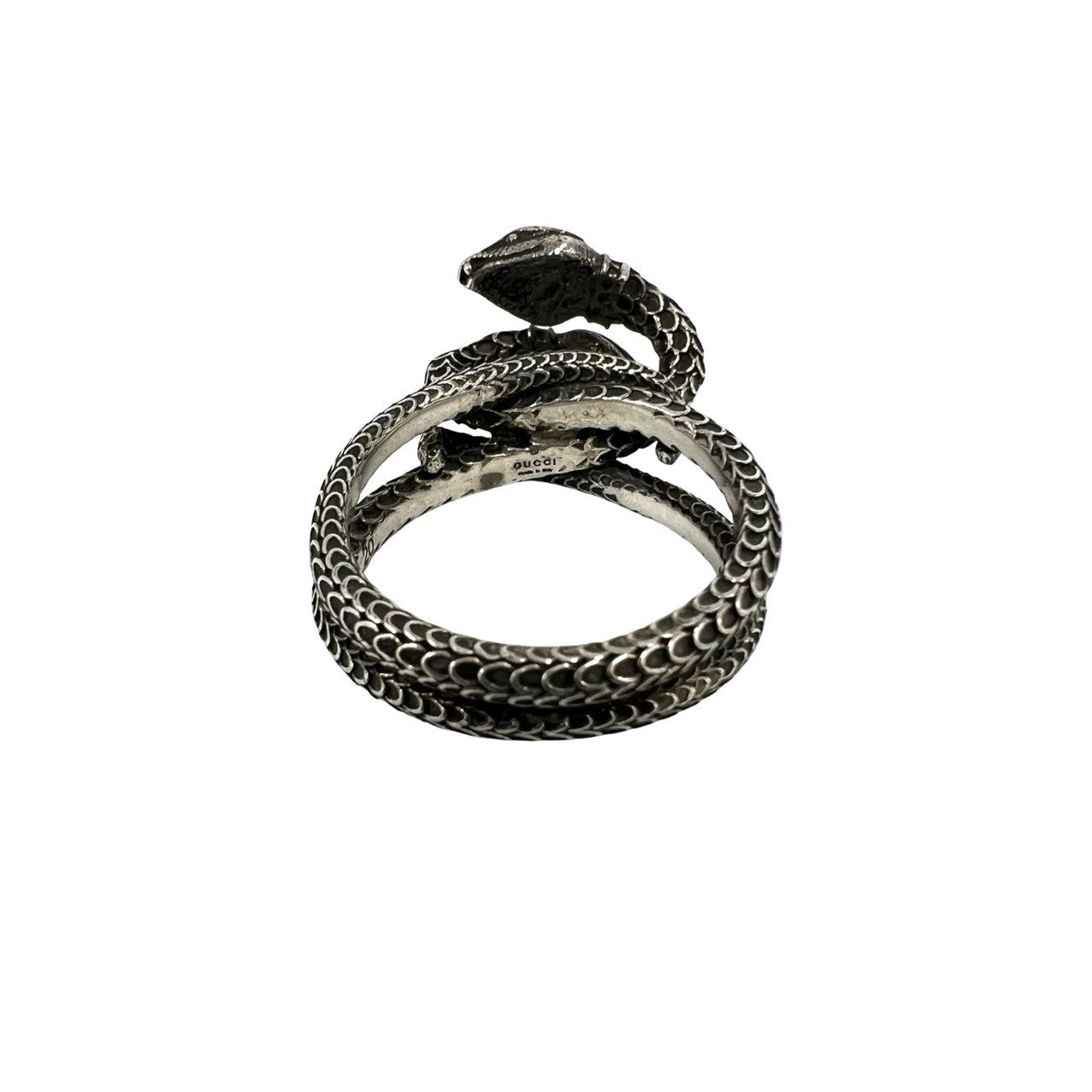 GUCCI グッチ ガーデンスネーク リング 指輪 19号 – Trip