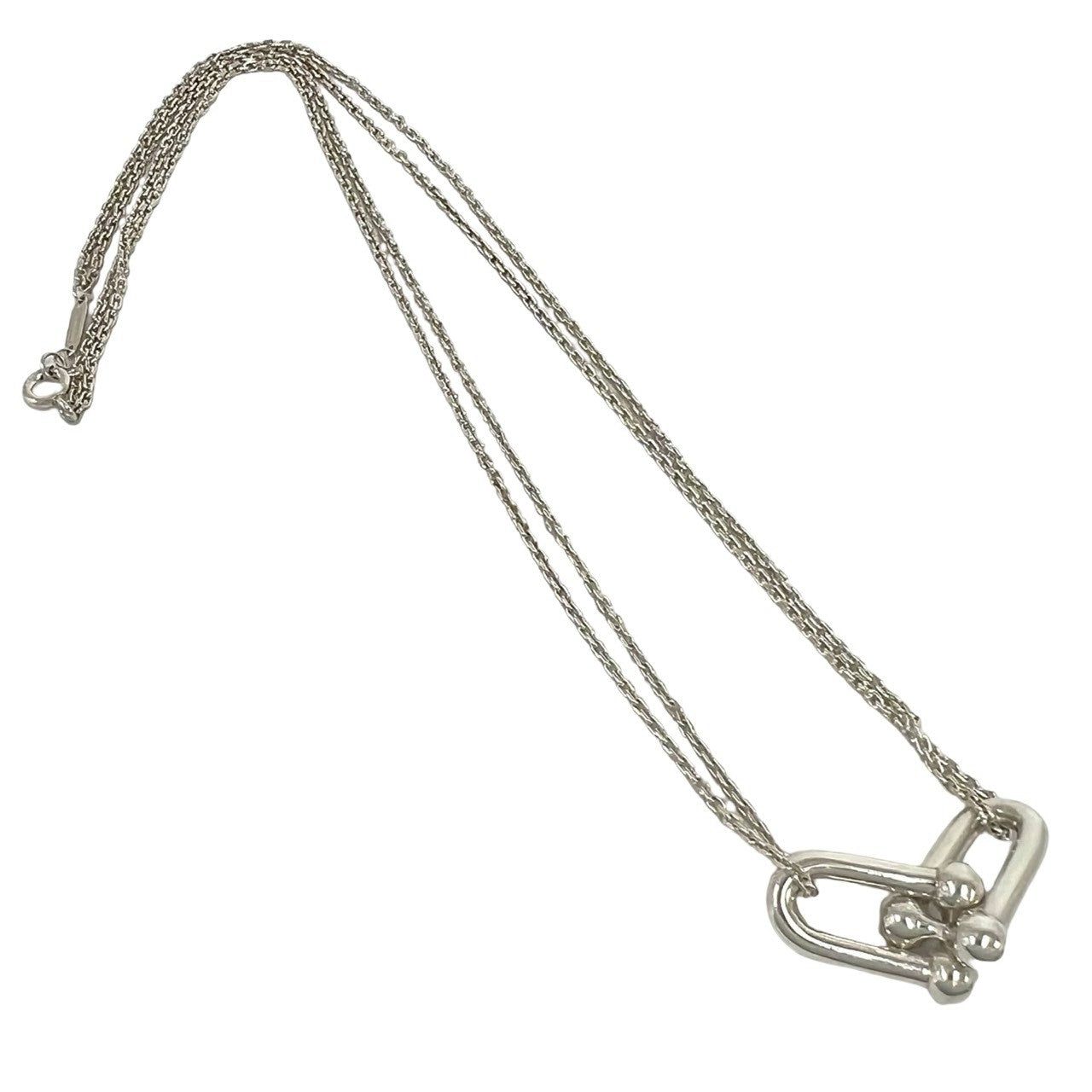 TIFFANY&Co. ティファニー ハードウェア ダブルリンク ネックレス – Trip