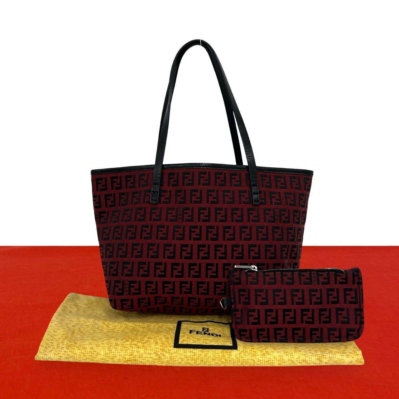FENDI フェンディ パンツ（その他） L 赤 【古着】【中古】【送料無料】 FENDI フェンディ (Vintage) トートバッグ – Trip