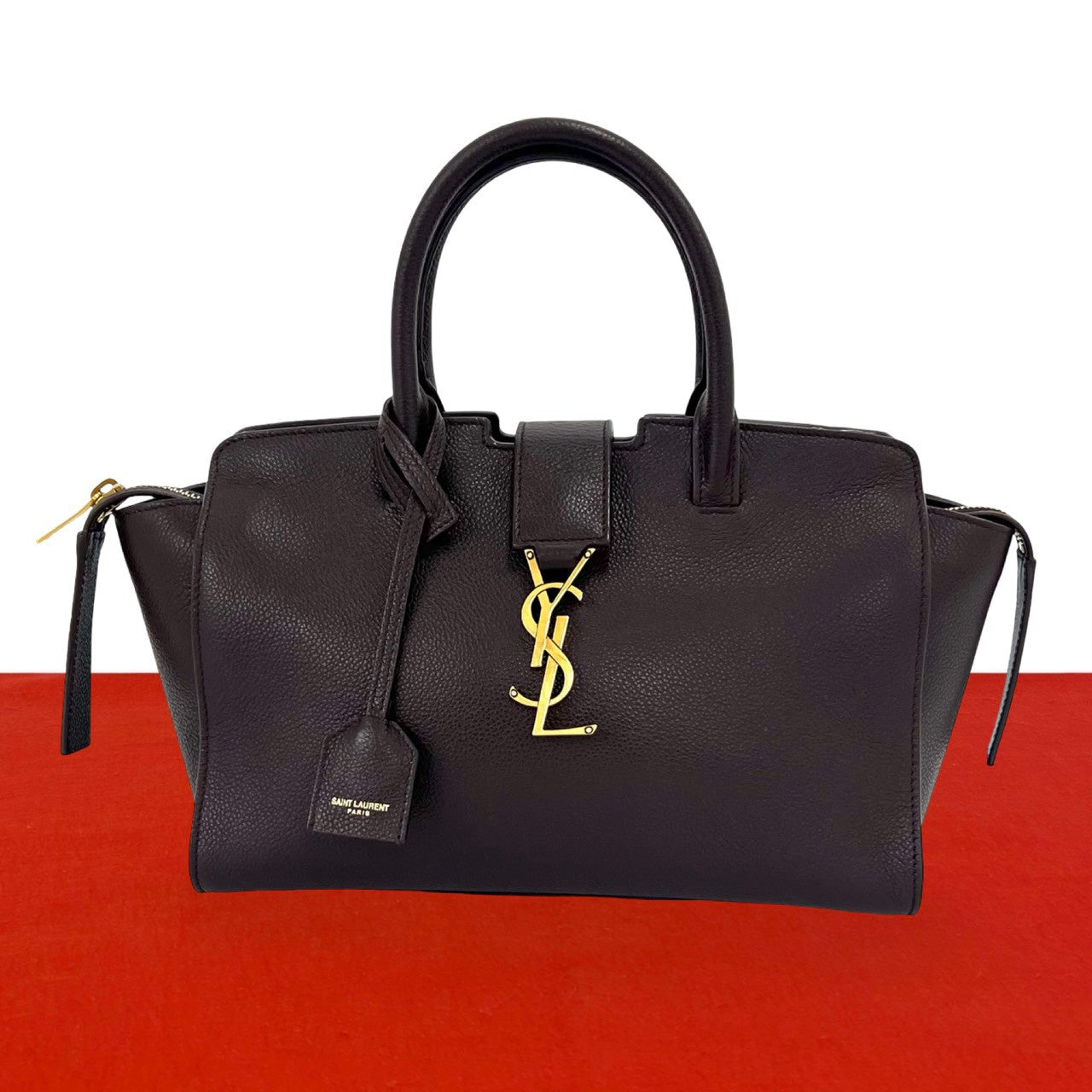 SAINT LAURENT ベイビー ダウンタウン カバス ブラック SAINT LAURENT PARIS サンローランパリ ダウンタウン ベイビー カバス