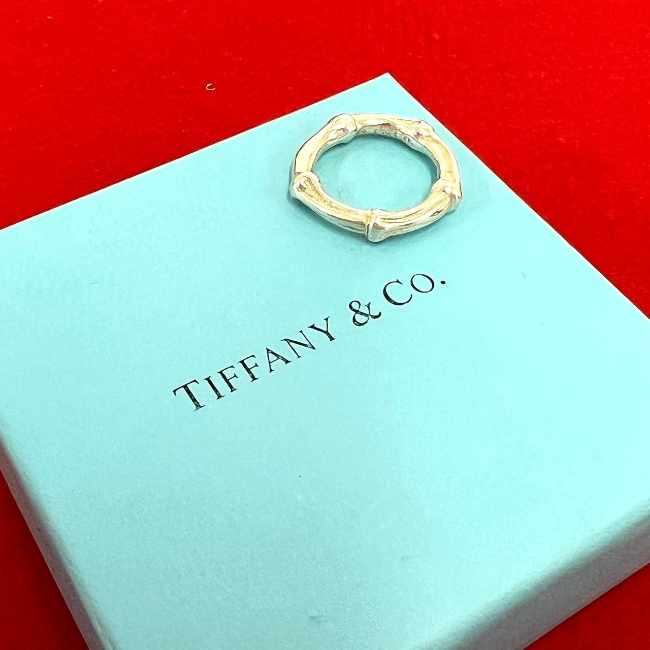 Tiffany シルバー925 バンブーリング（11号） TIFFANY&Co. ティファニー (Vintage) バンブー リング 指輪 11号 – Trip
