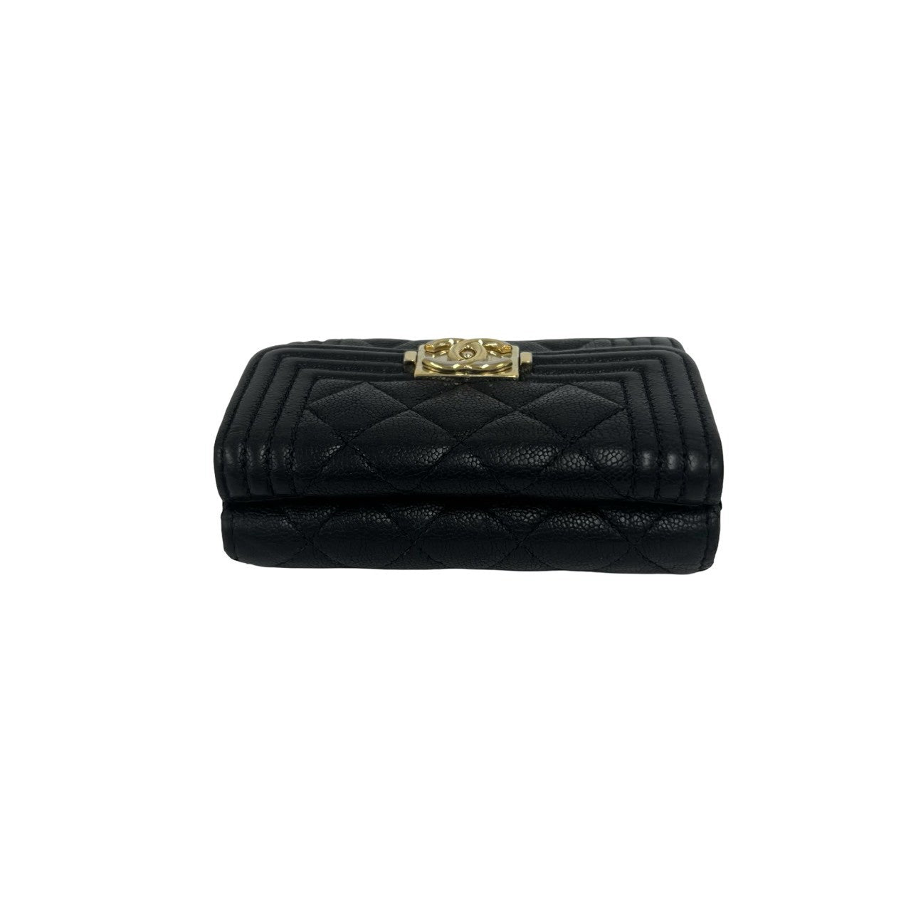 CHANEL シャネル ボーイシャネル 三つ折り財布 – Trip