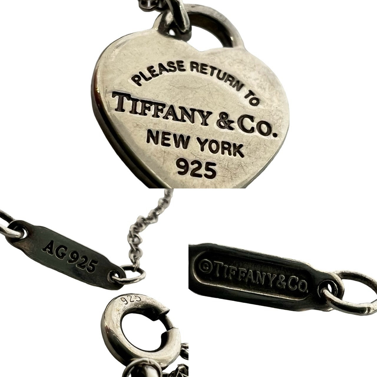 TIFFANY&Co. ティファニー リターントゥ ダブルハート タグ ネックレス