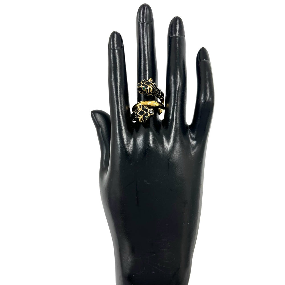 Rings Gucci Double Tiger Head Ring