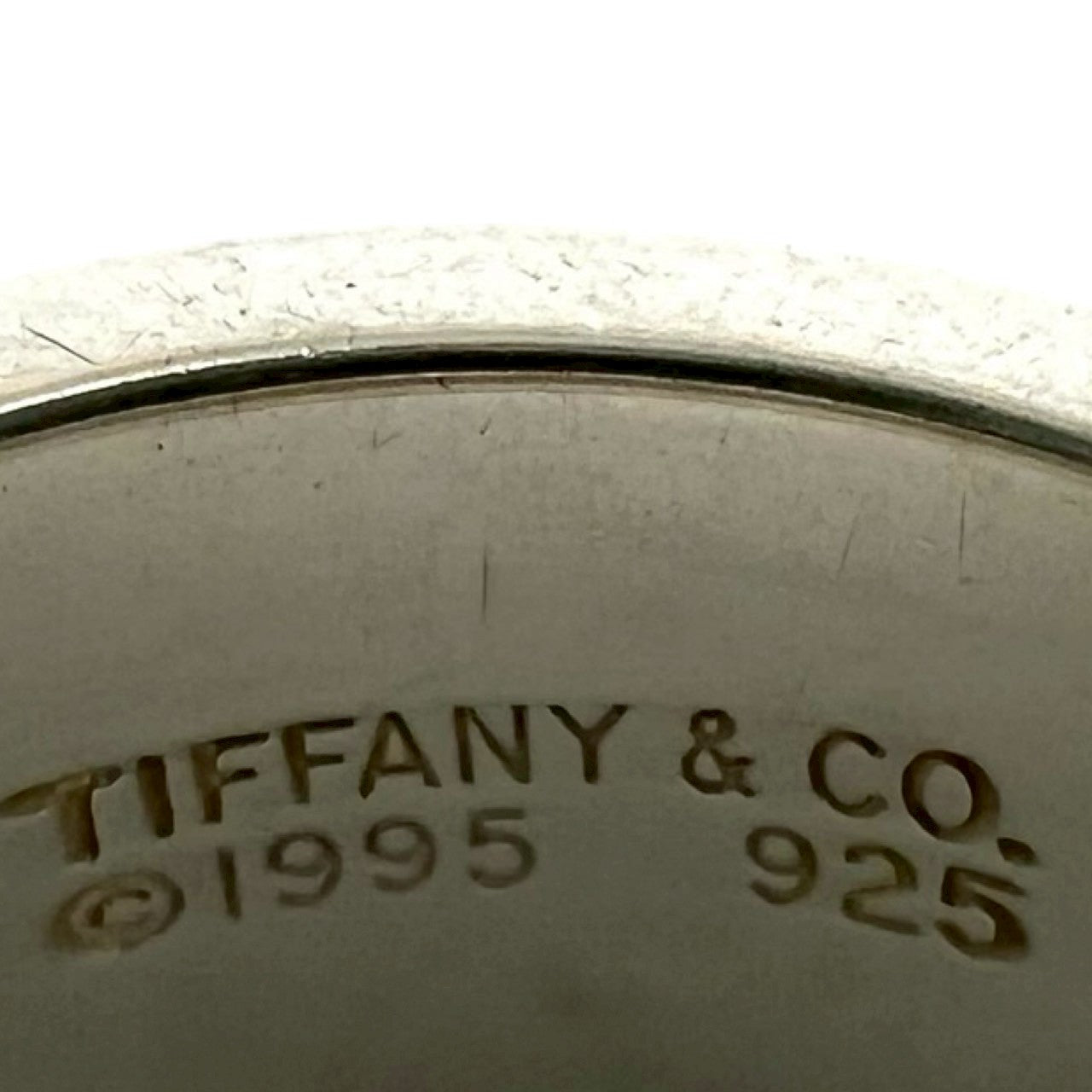 TIFFANY&Co. ティファニー (Vintage) グルーブド ダブルライン リング