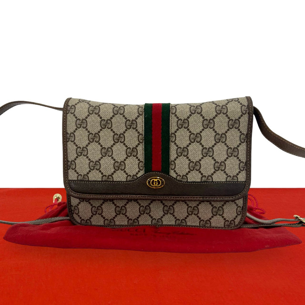 GUCCI ショルダーバッグ　old GUCCI グッチ (Vintage) ショルダーバッグ – Trip