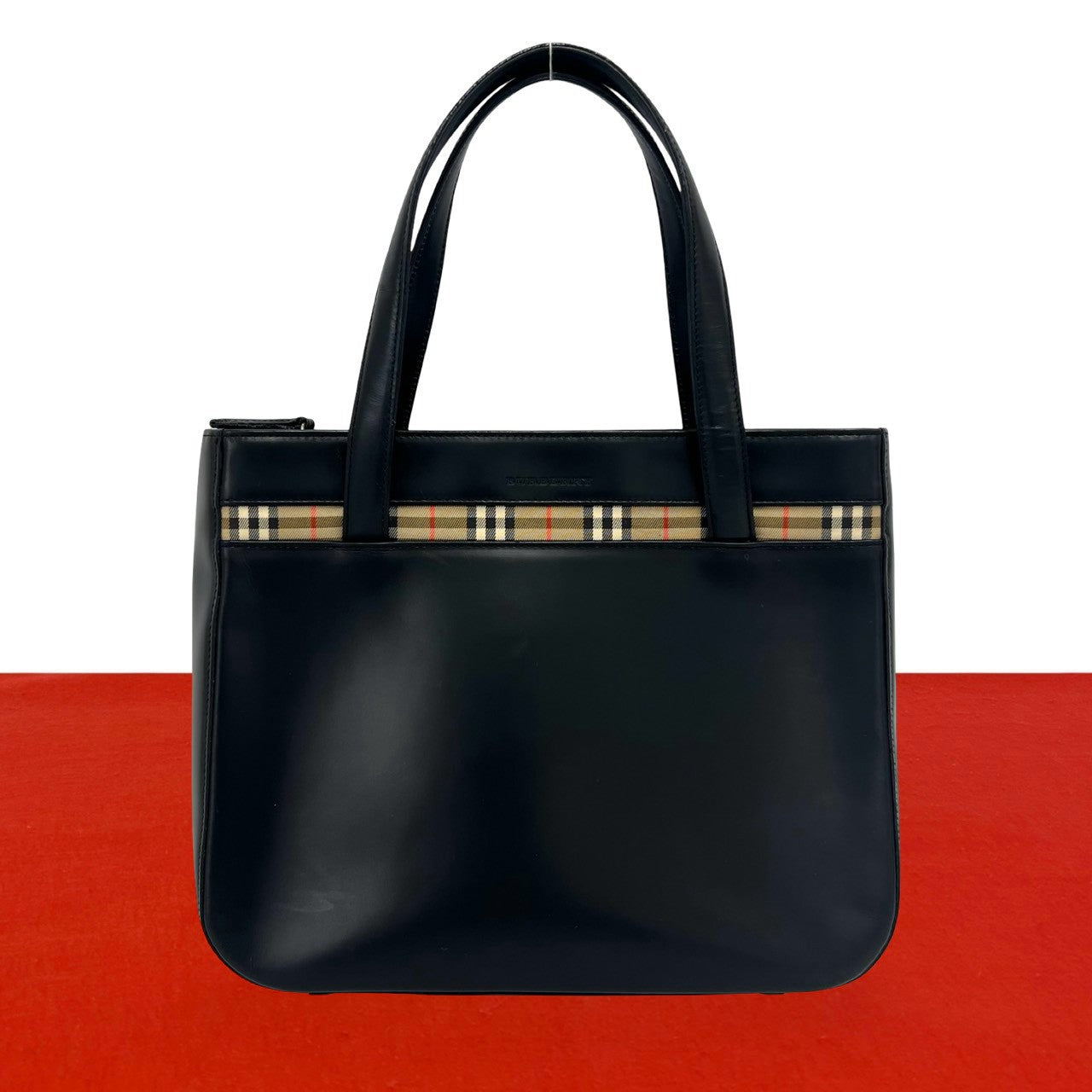 BURBERRY バッグ 美品 BURBERRY バーバリー ハンドバッグ – Trip