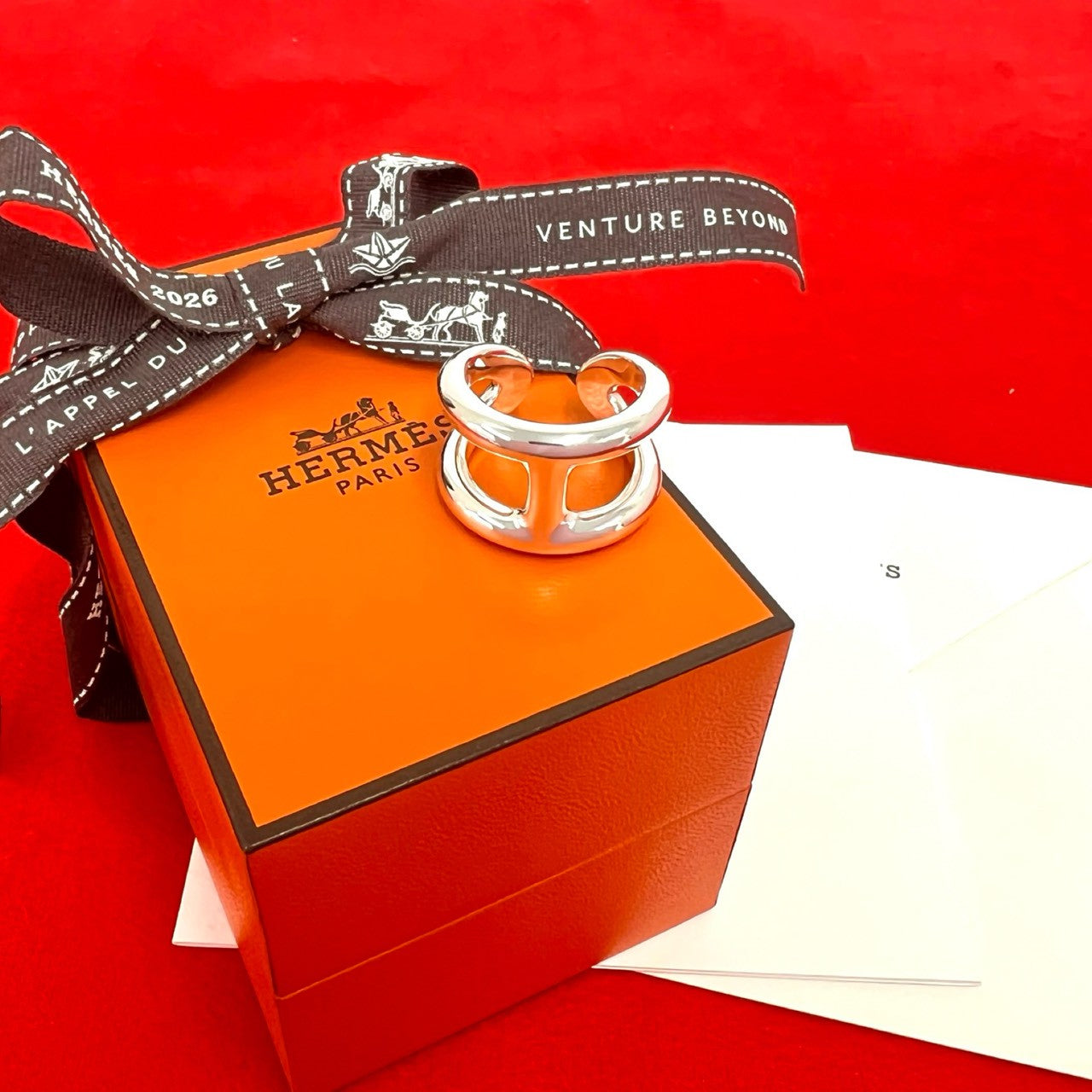 HERMES エルメス オスモズ GM リング 指輪 – Trip