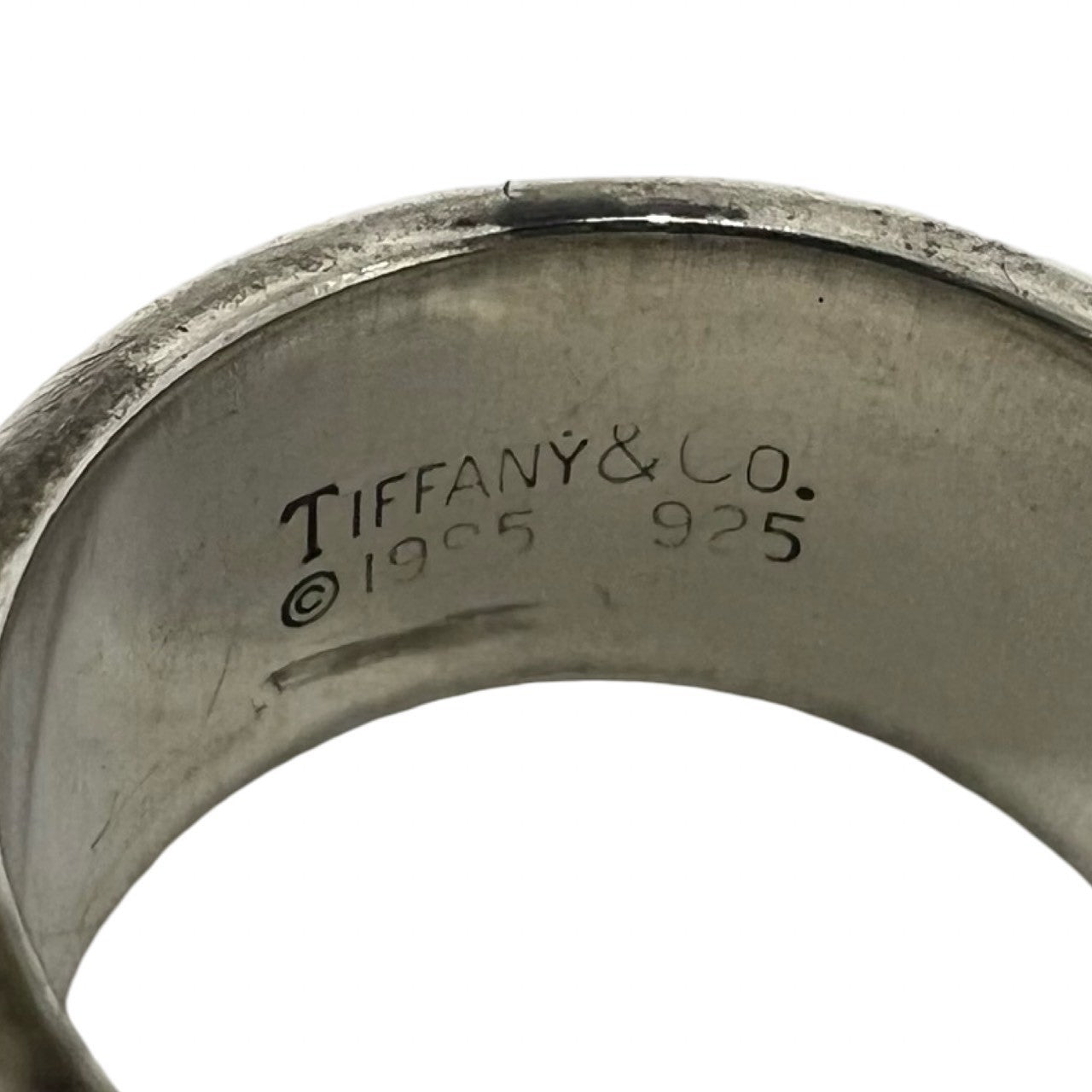 TIFFANY&Co. ティファニー (Vintage) グルーブド ダブルライン リング