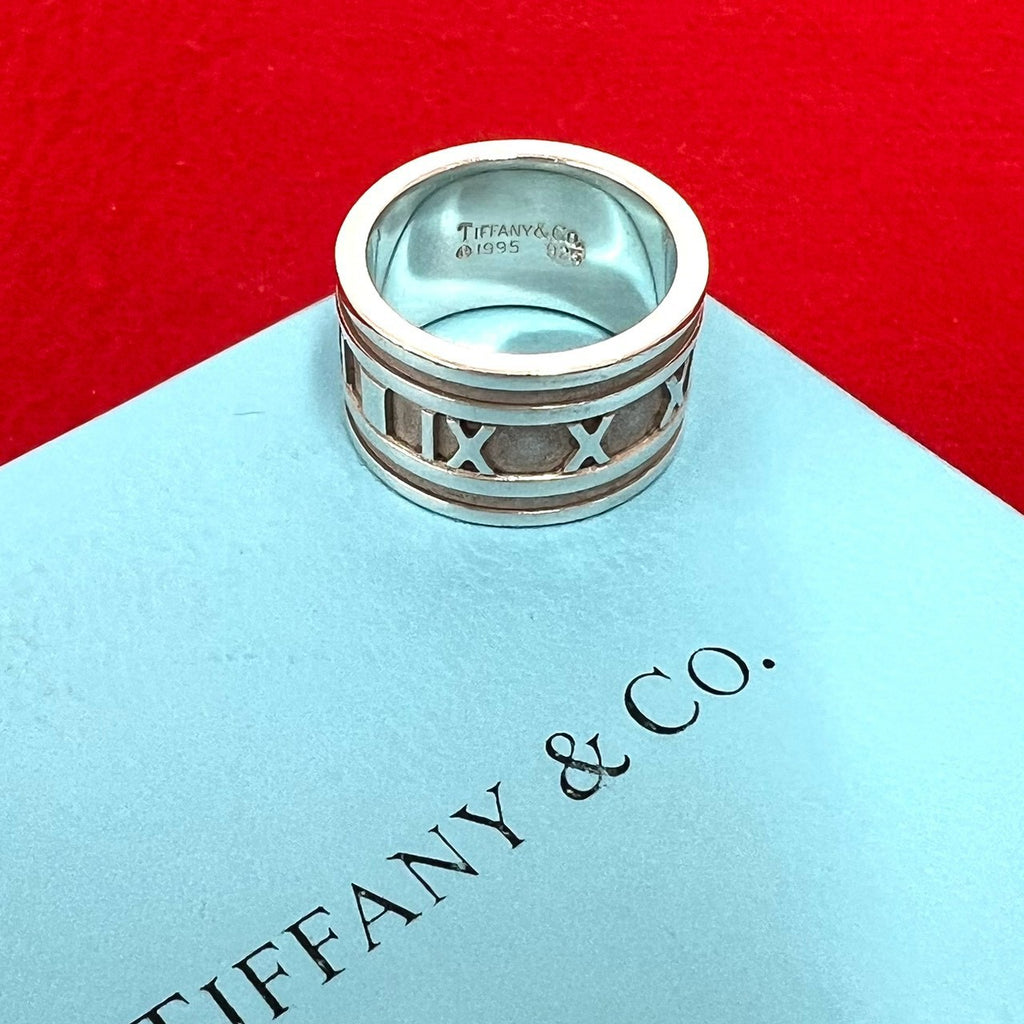 【姫路東店】 中古 Tiffany&co | ティファニー リング・指輪 アトラス ワイド 【135】 TIFFANY&Co. ティファニー (Vintage) アトラス ワイド リング 指輪 – Trip