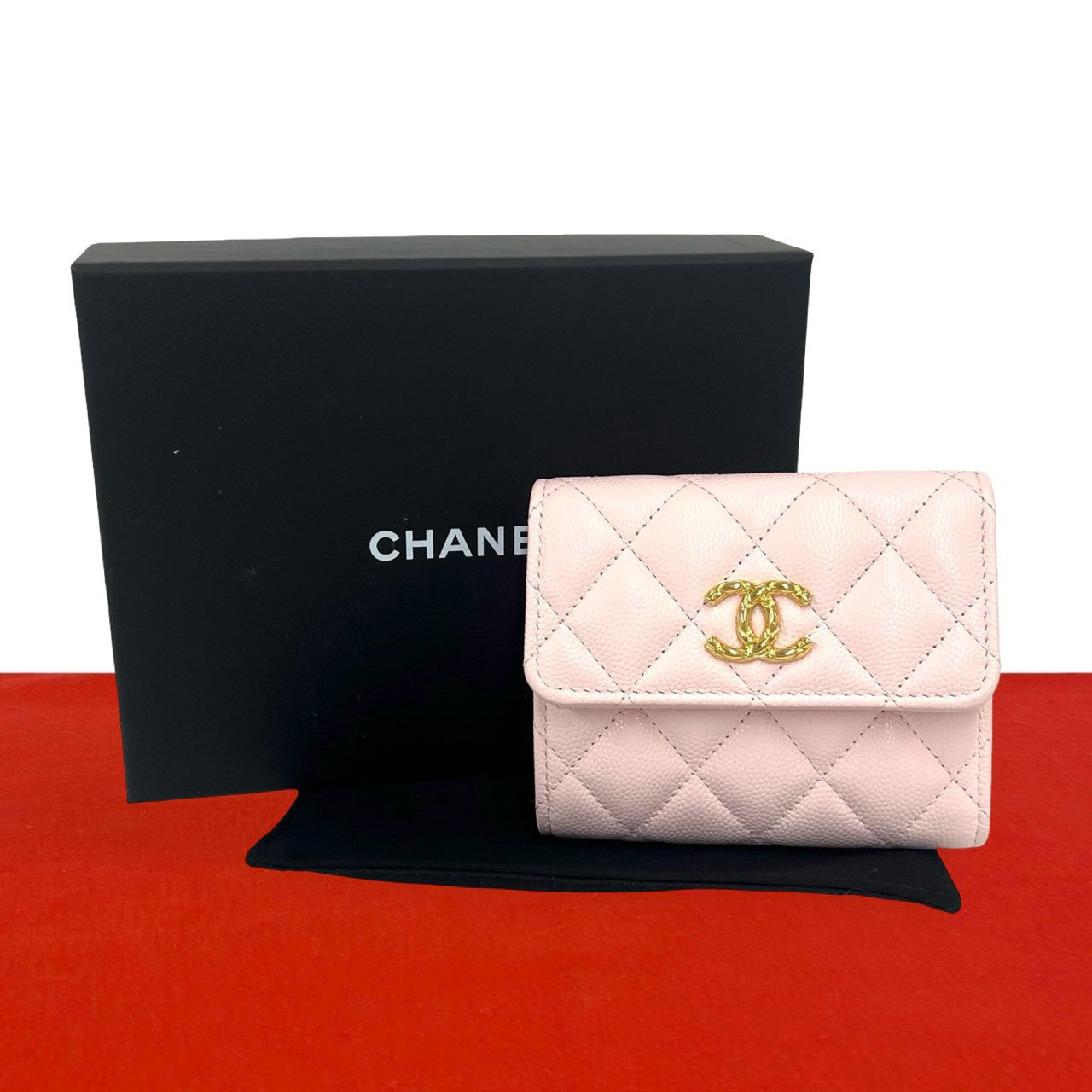 シャネル三つ折り財布 CHANEL シャネル 三つ折り財布 – Trip