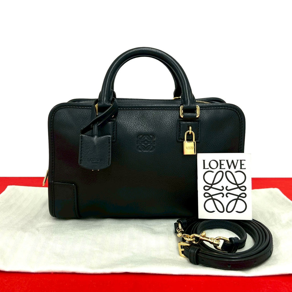 ロエベ　アマソナ23 黒　LOEWE LOEWE ロエベ アマソナ 23 ショルダーバッグ – Trip