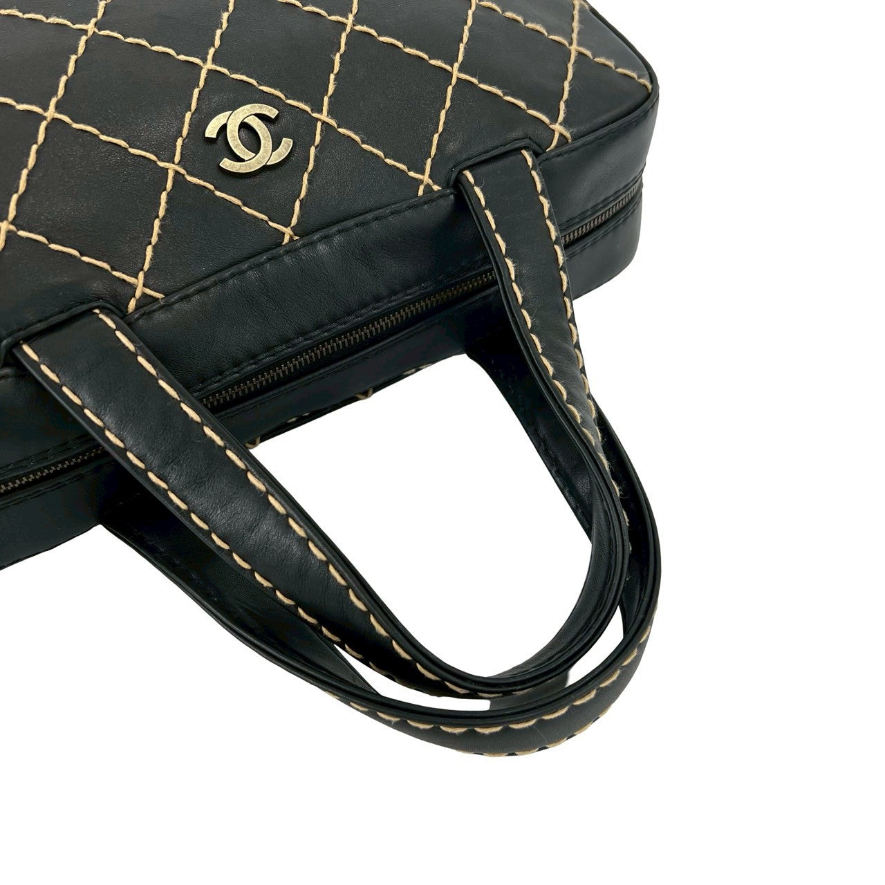 CHANEL シャネル ワイルドステッチ ハンドバッグ CHANEL シャネル ワイルドステッチ ハンドバッグ – Trip