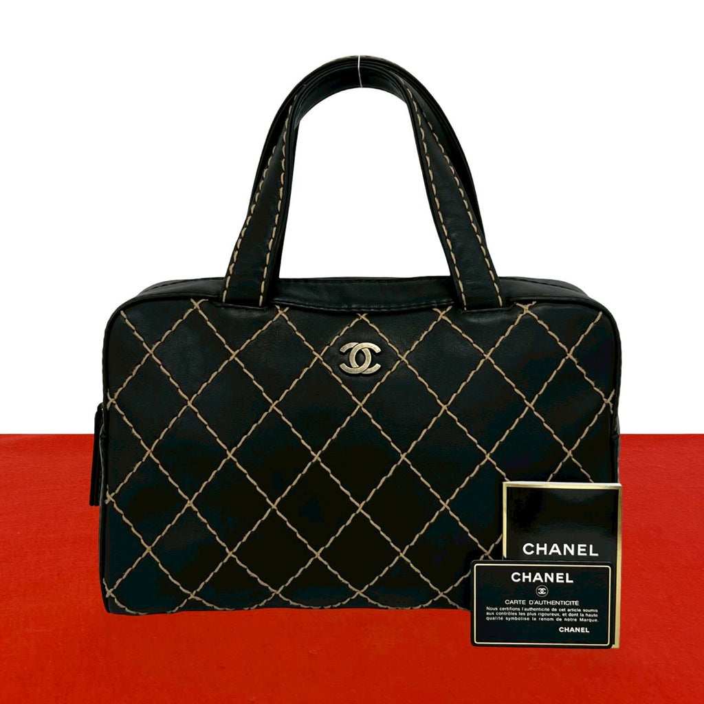 CHANEL シャネル ワイルドステッチ ハンドバッグ – Trip