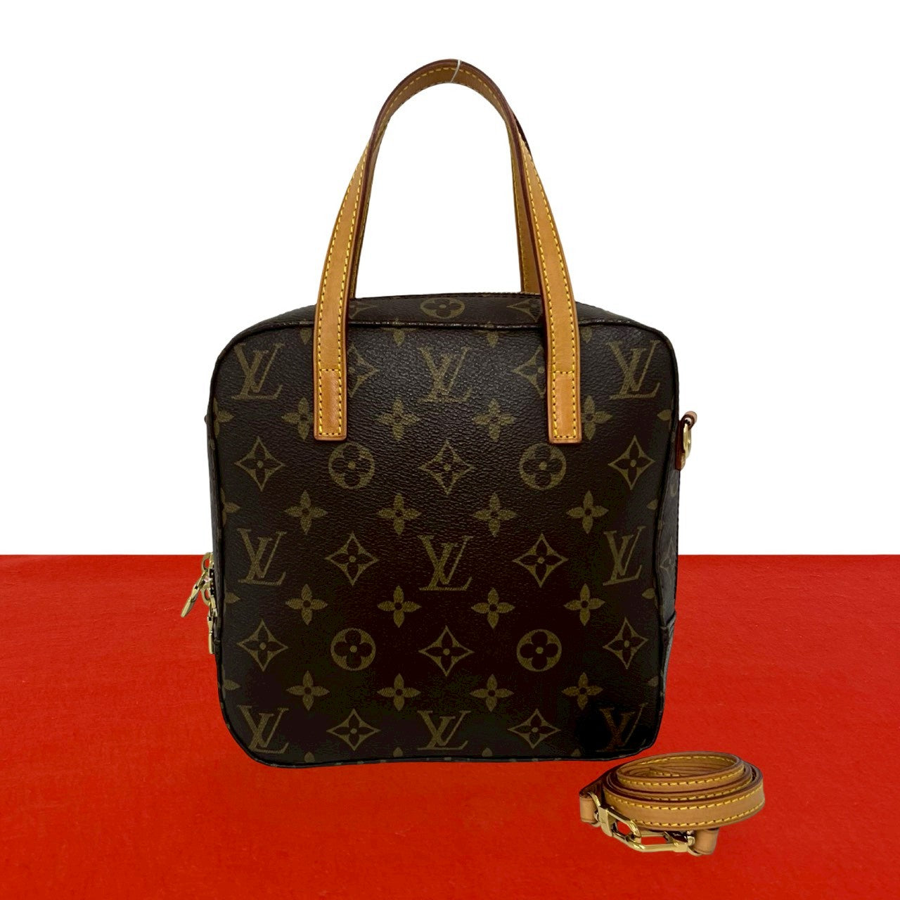 【希少・廃盤】LOUIS VUITTON 2wayバッグ　スポンティーニ LOUIS VUITTON ルイヴィトン スポンティーニ ショルダーバッグ – Trip