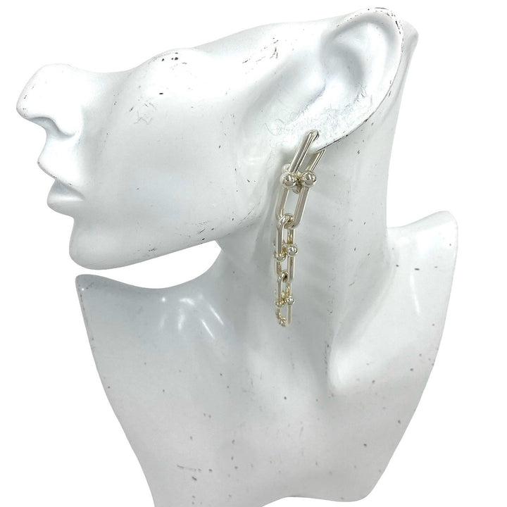 ピアス ティファニー ハードウェア グラジュエイテッド リンク ピアス